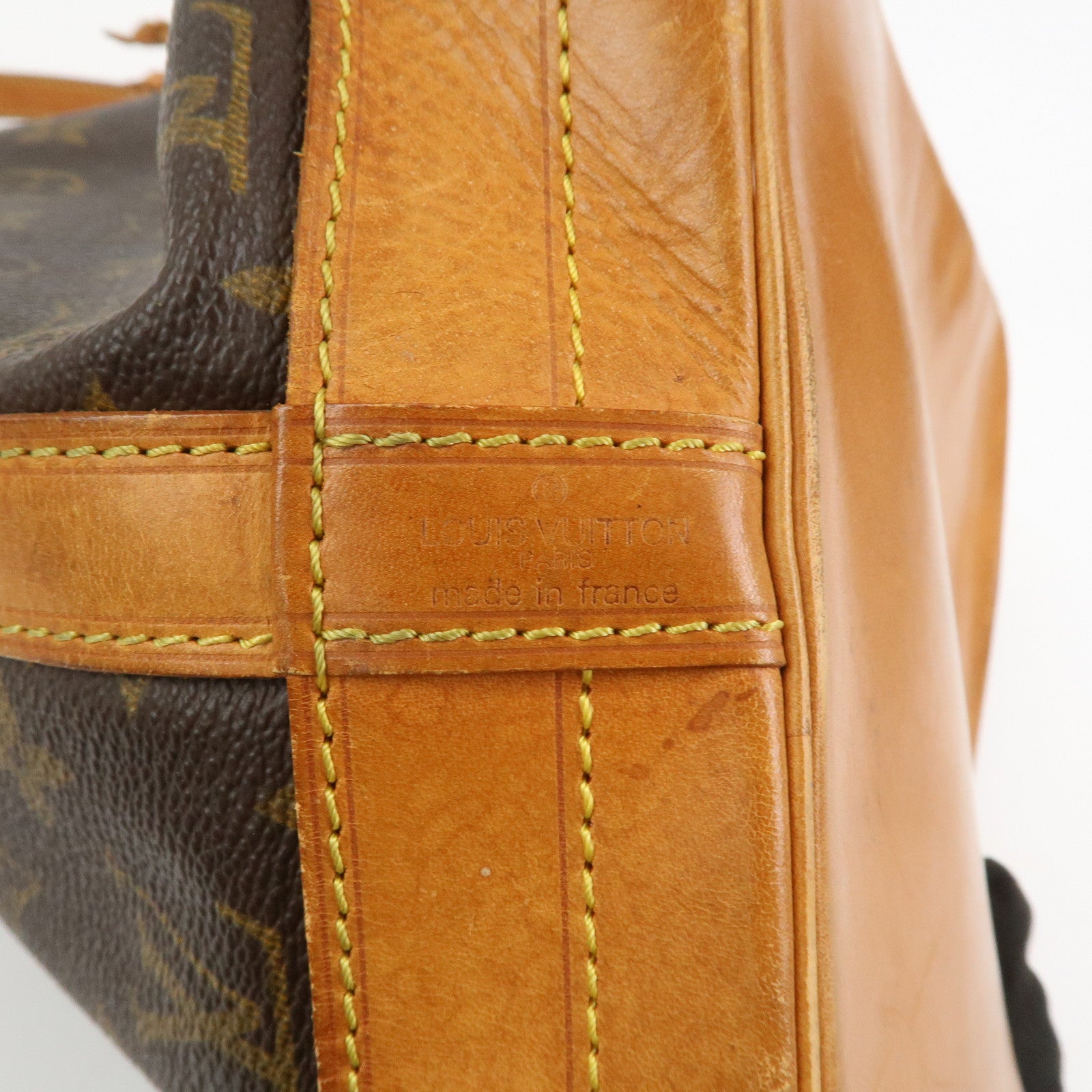 Louis Vuitton Monogram Noe Shoulder Bag Hand Bag Brown M42224