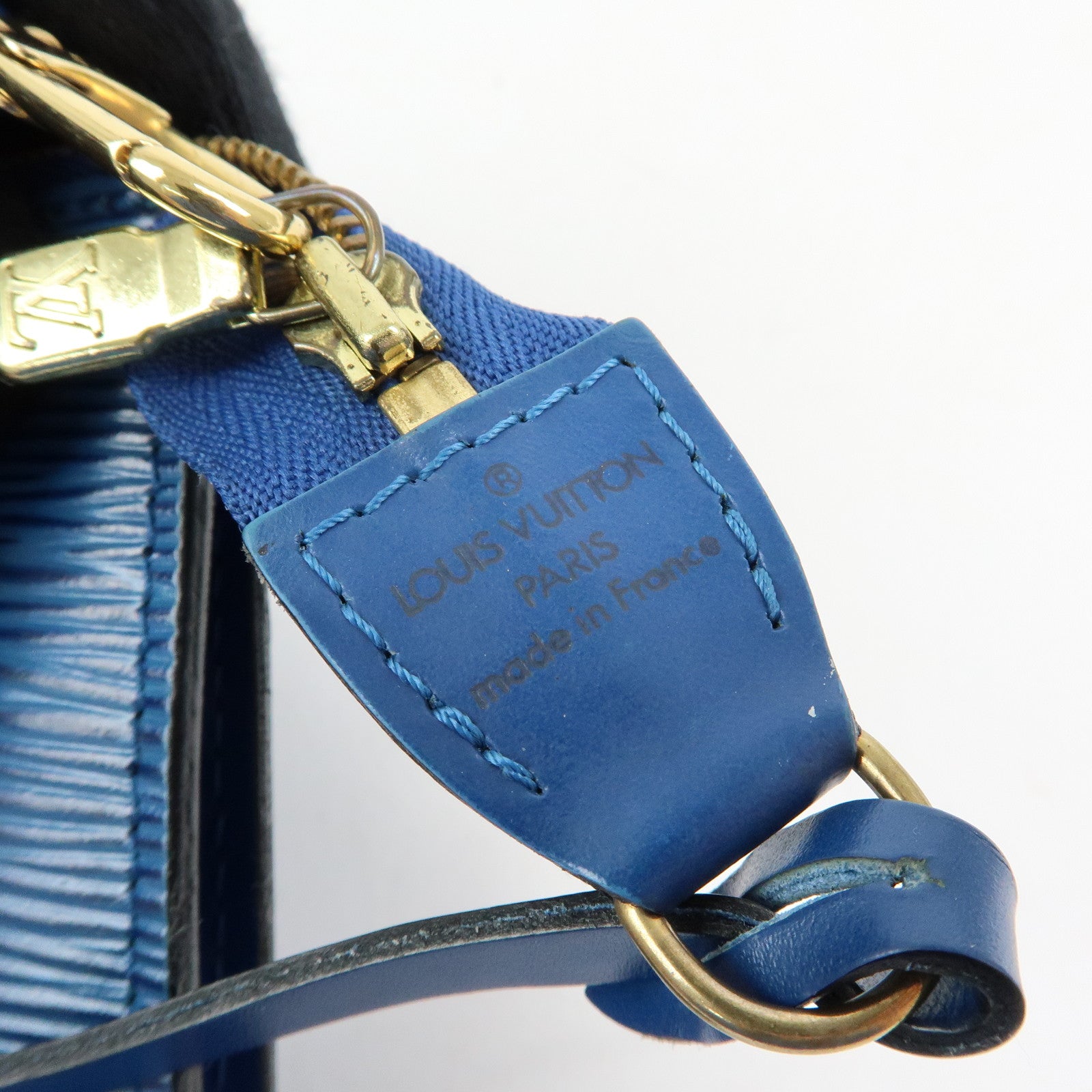 Louis Vuitton Epi Pochette Accessoires Pouch Toledo Blue M52945