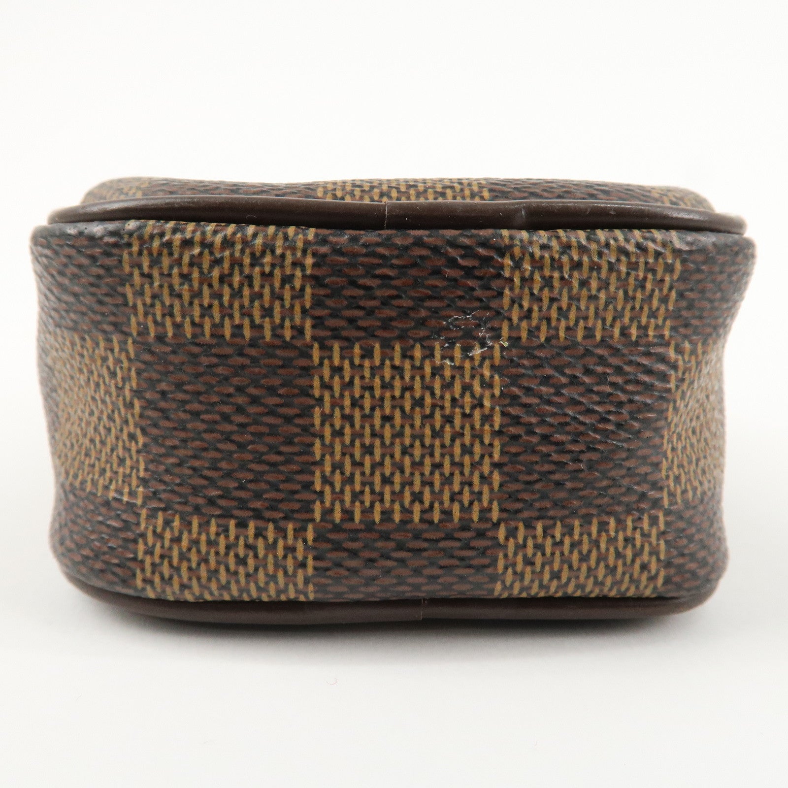Louis Vuitton Damier Leather Canvas Etui Okapi PM Camera Case N61738 Used