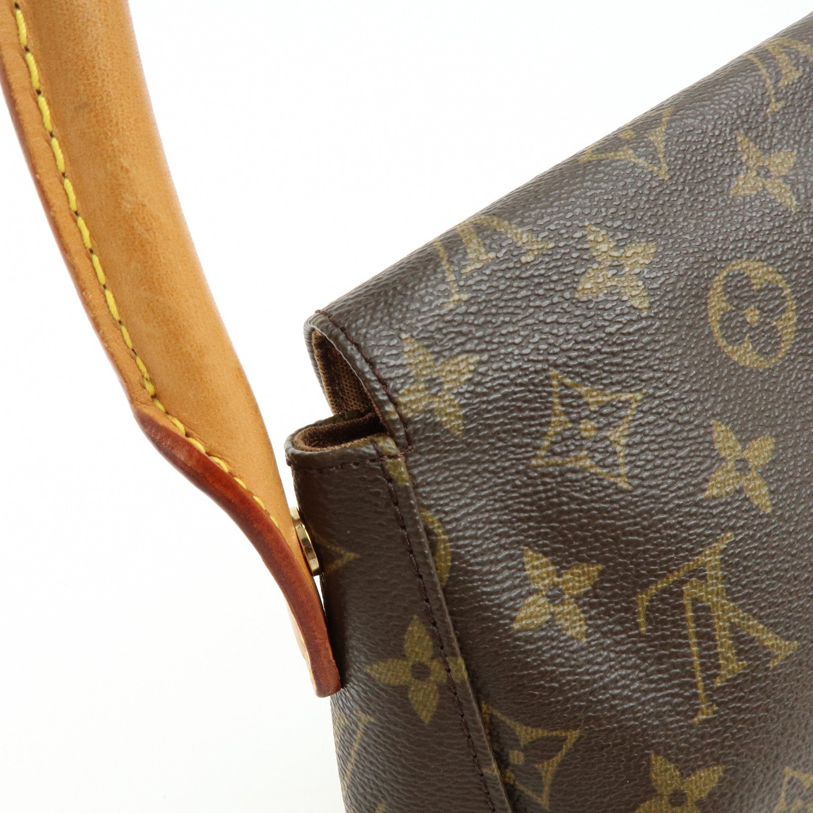 Louis Vuitton Monogram Mini Looping Shoulder Bag Brown M51147