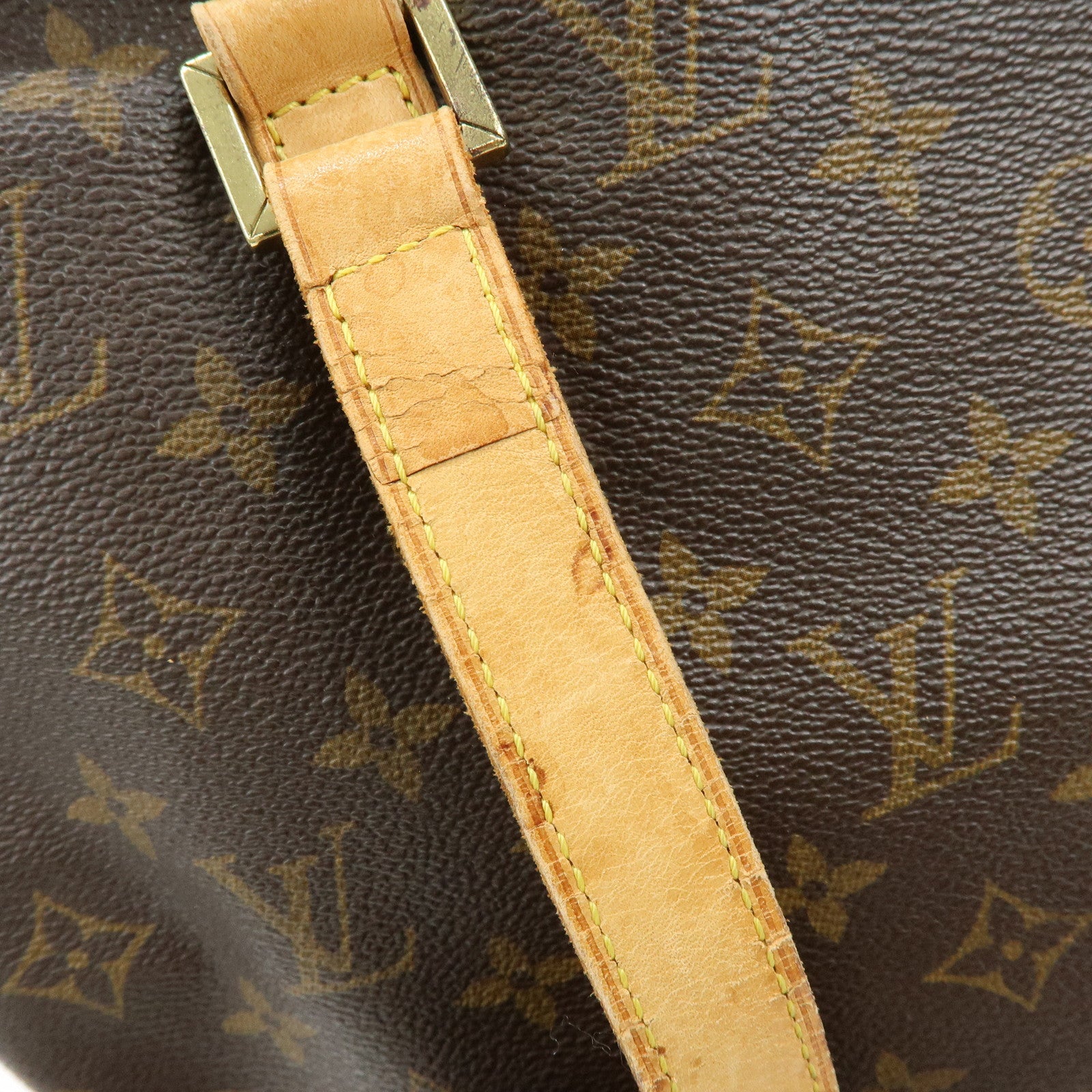 Louis Vuitton Monogram Cabas Mezzo Tote Bag Shoulder Bag M51151