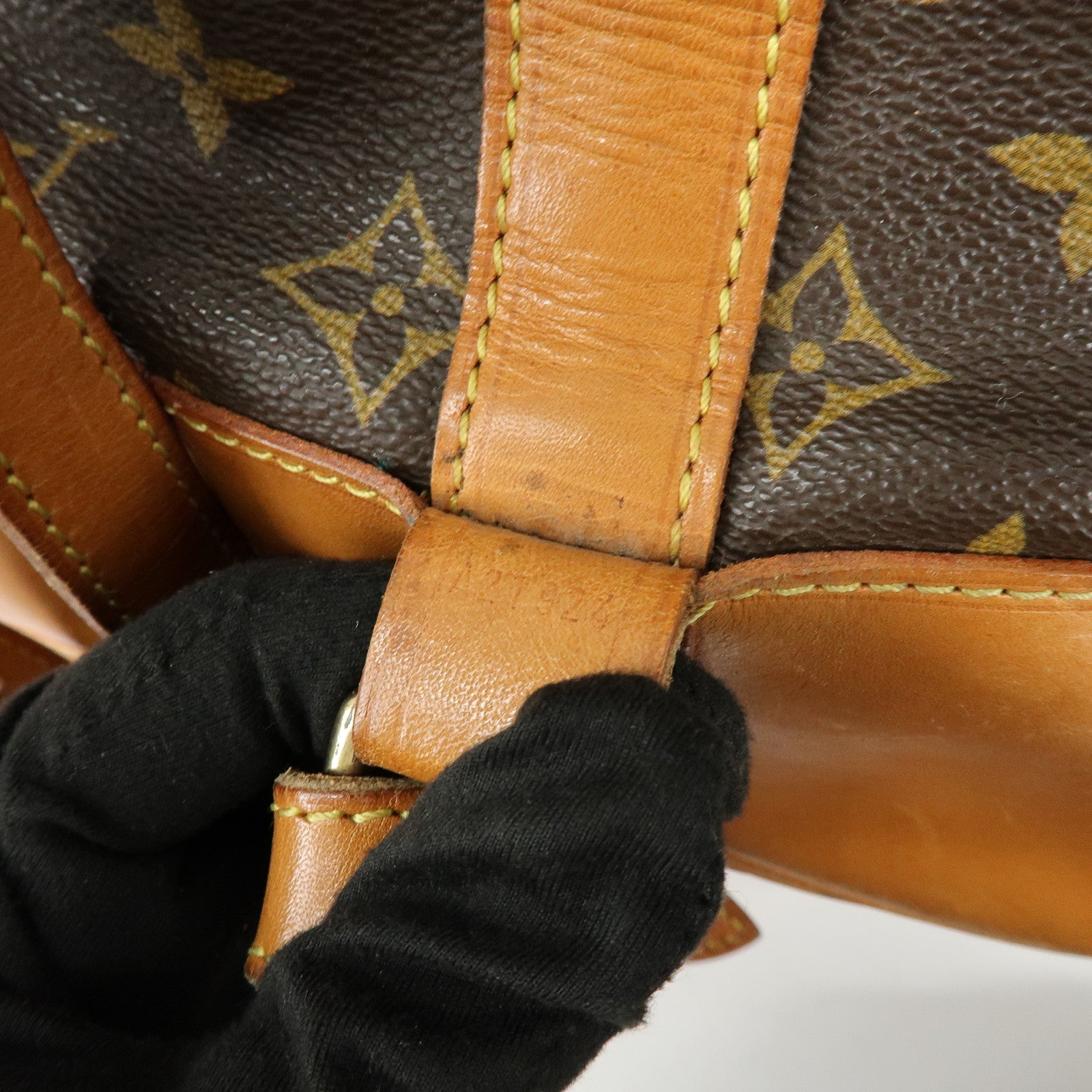 Louis Vuitton Monogram Randonnee GM Shoulder Bag Brown M42244