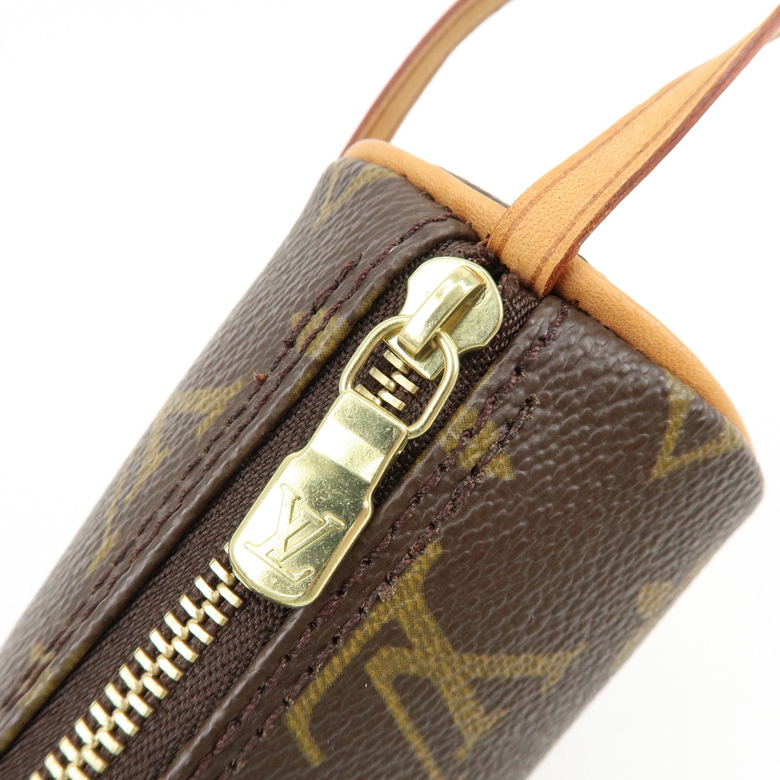 Louis Vuitton Monogram Canvas Mini Pouch for Papillon Bag Brown