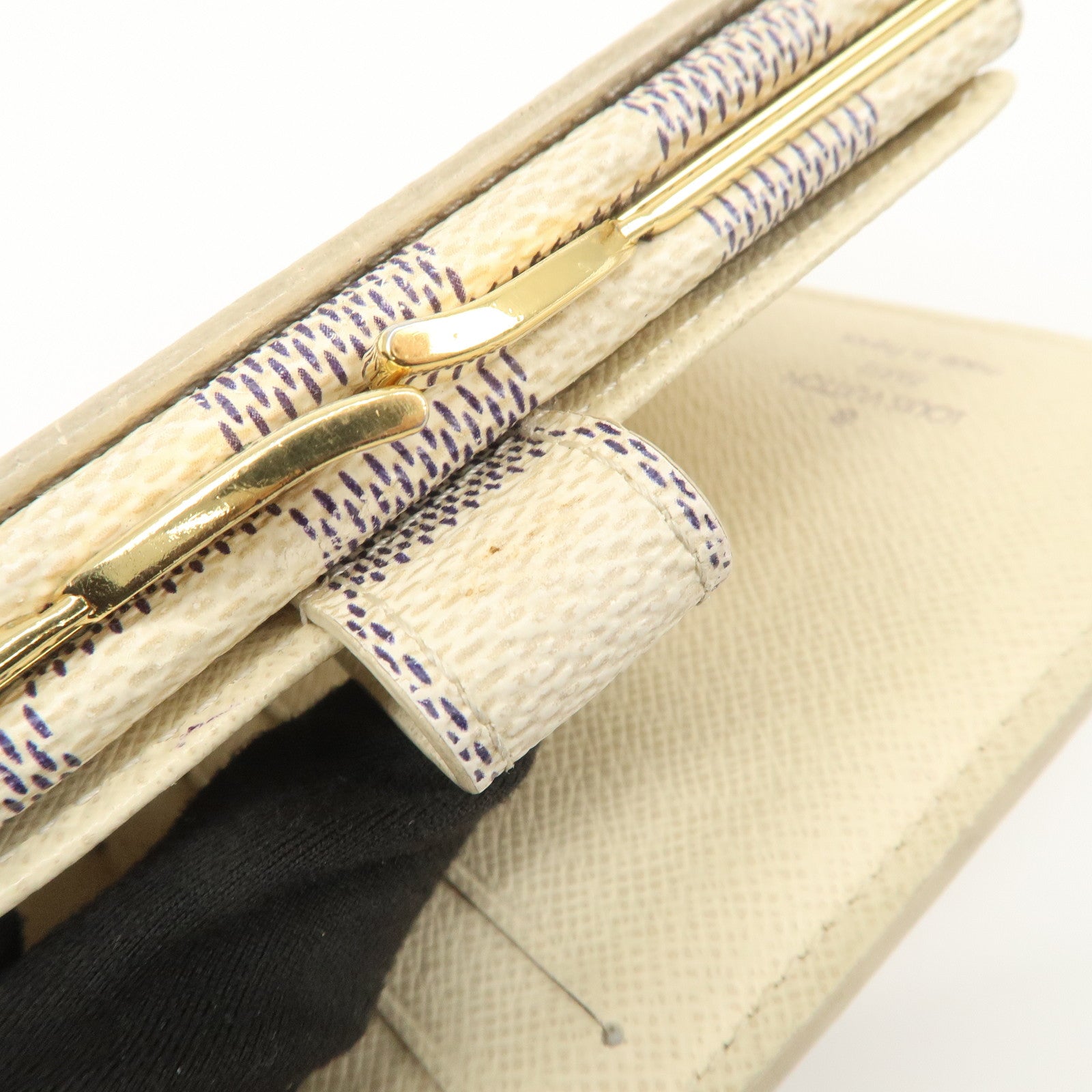 Louis Vuitton Damier Azur Portefeuille Viennois Wallet N61676