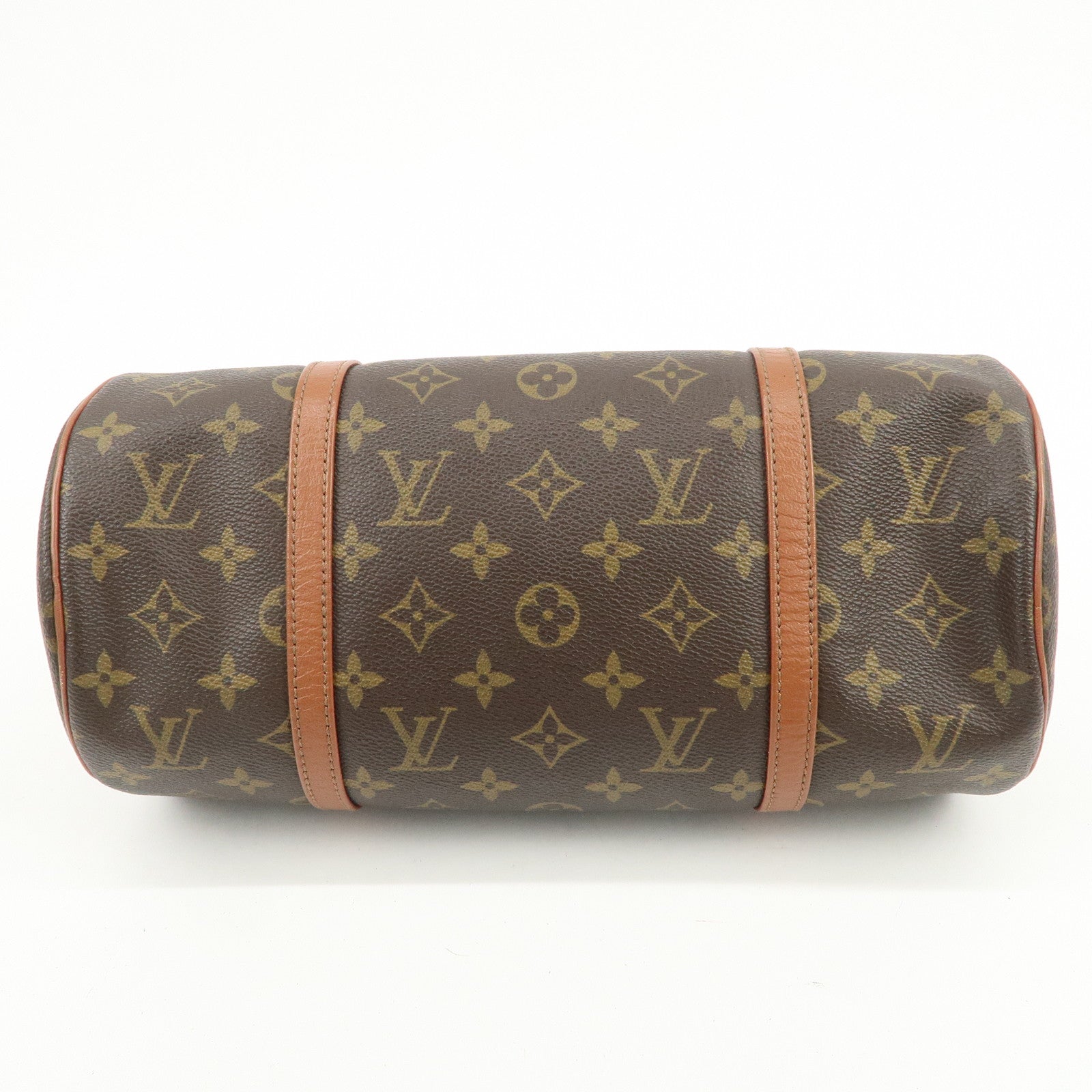 Louis Vuitton Monogram Papillon 30 Hand Bag Brown Oly Style M51365