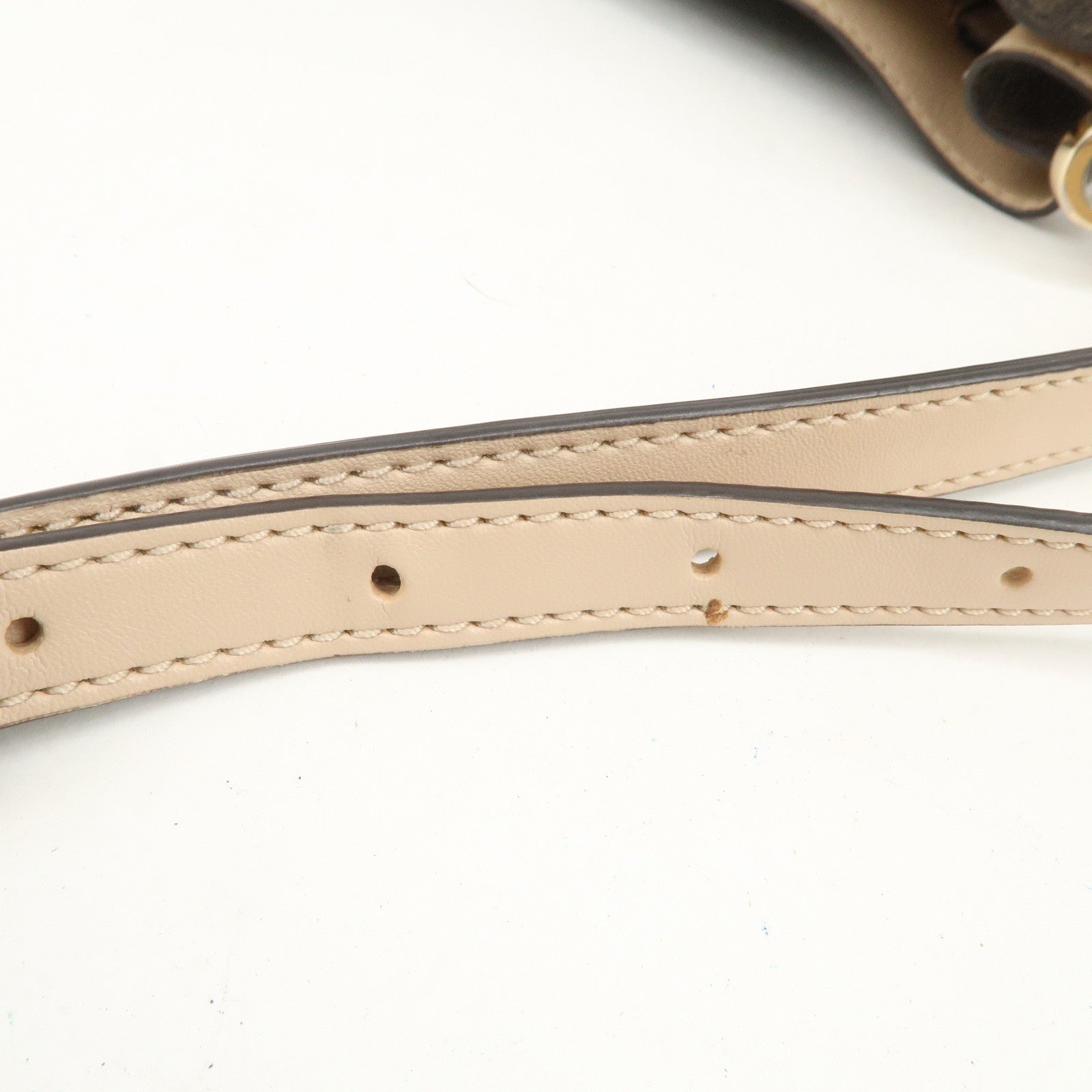 MICHAEL KORS PVC Leather Shoulder Bag Crossbody Bag Brown