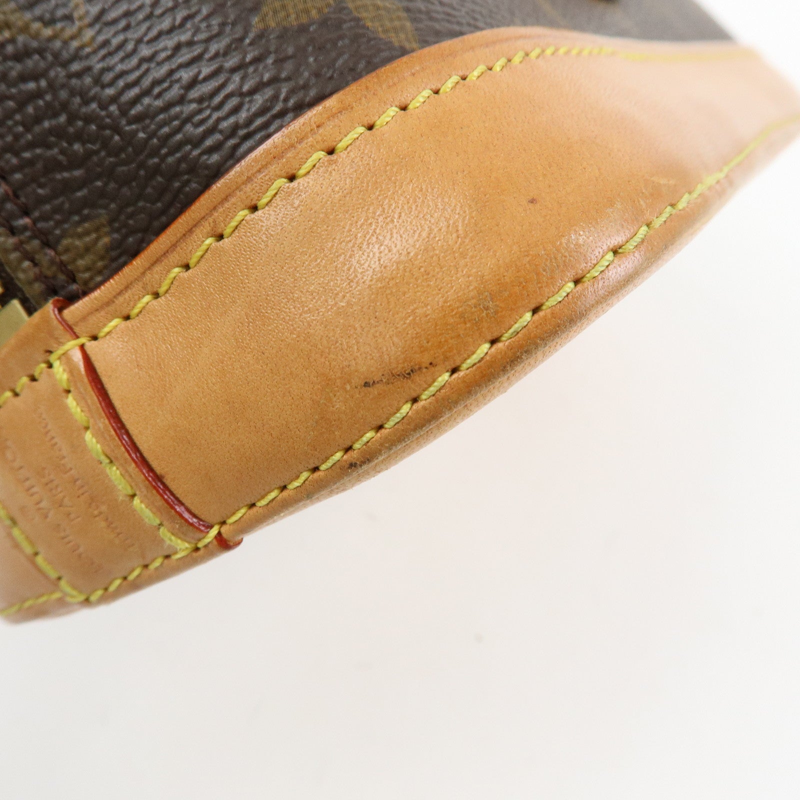 Louis Vuitton Monogram Alma BB 2Way Bag New Style Brown M46990