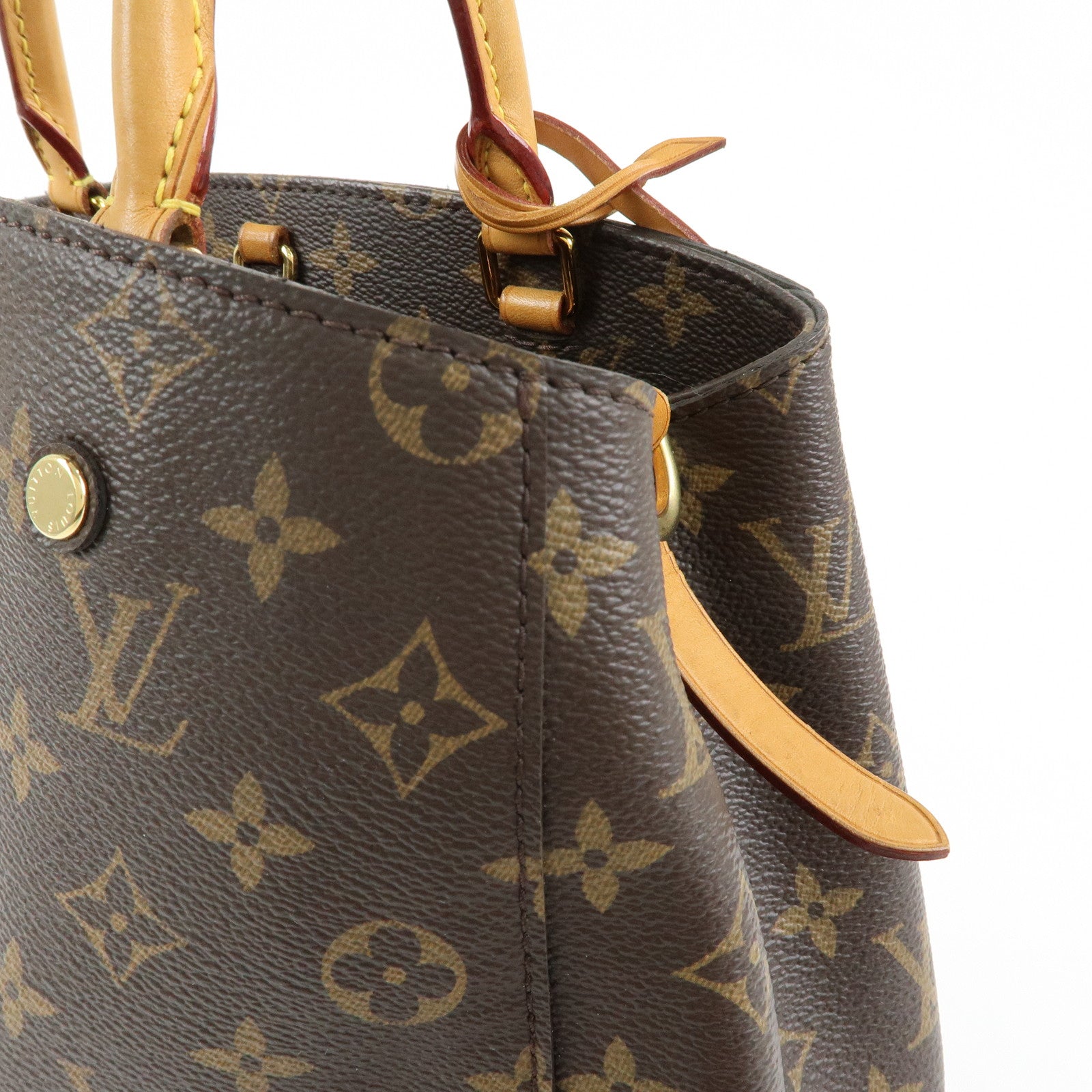 Louis Vuitton Monogram Montaigne MM 2Way Bag Hand Bag M41056