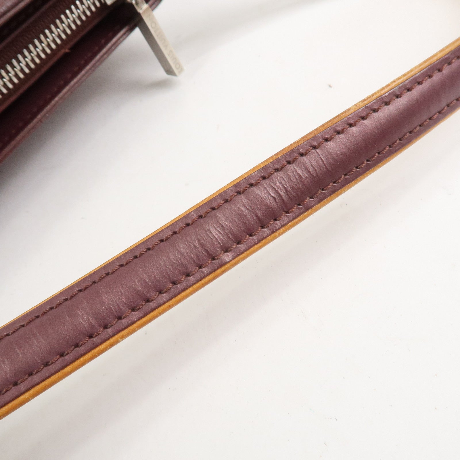 Louis Vuitton Monogram Matte Fowler Shoulder Bag Violet M55146