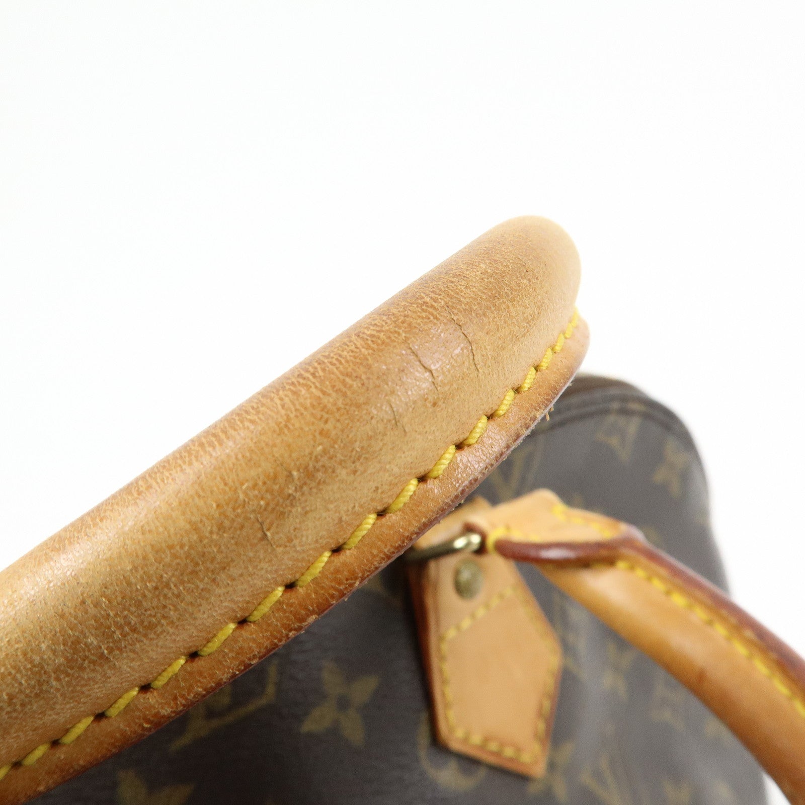 Louis Vuitton Monogram Alma Hand Bag Brown M51130