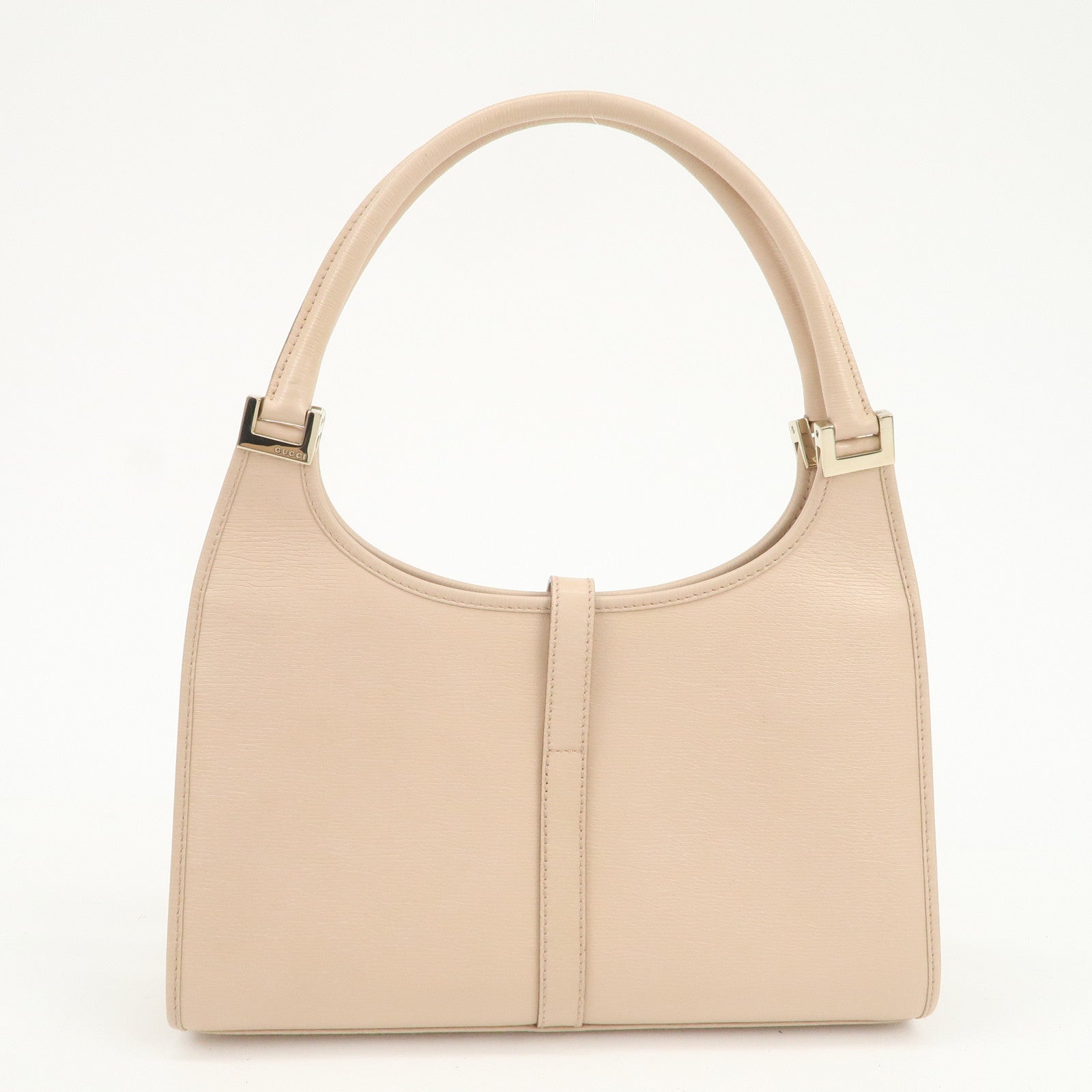 GUCCI Jackie Leather Shoulder Bag Hand Bag Pink 002 1068