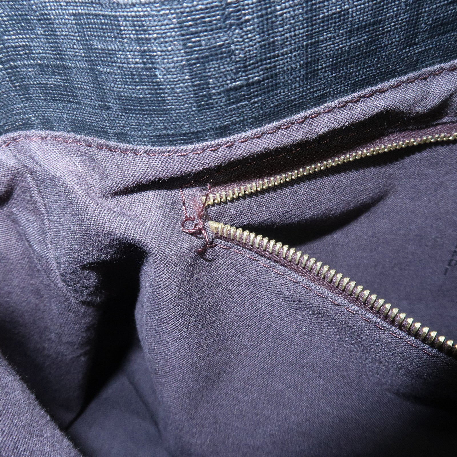 FENDI Mamma Baguette Zucchino PVC Leather Shoulder Bag Hand Bag Black 8BR001