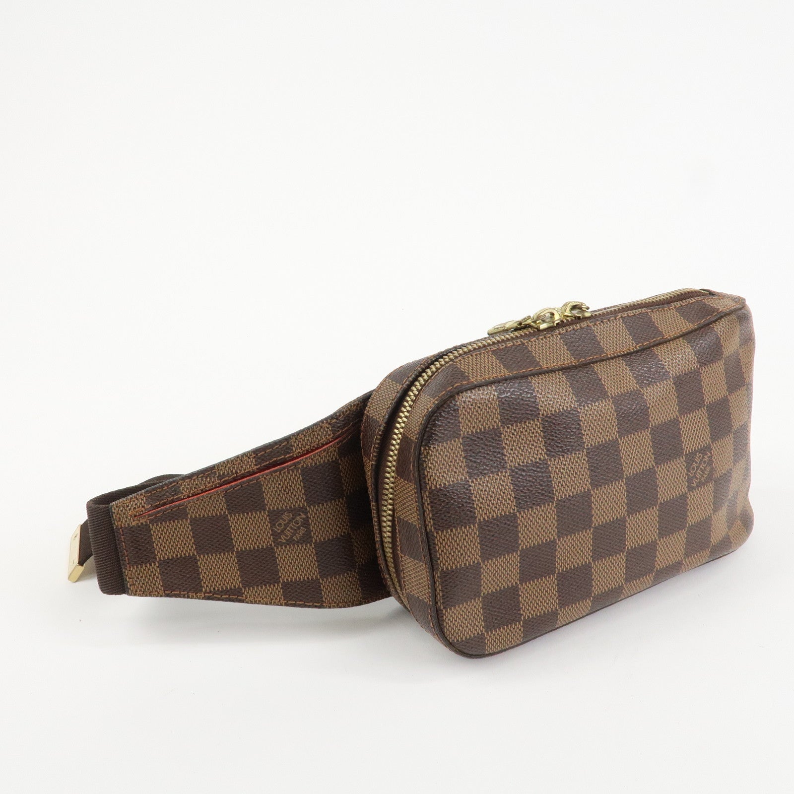 Louis Vuitton Damier Ebene Geronimos Crossbody Bag Waist Bag N51994 Used