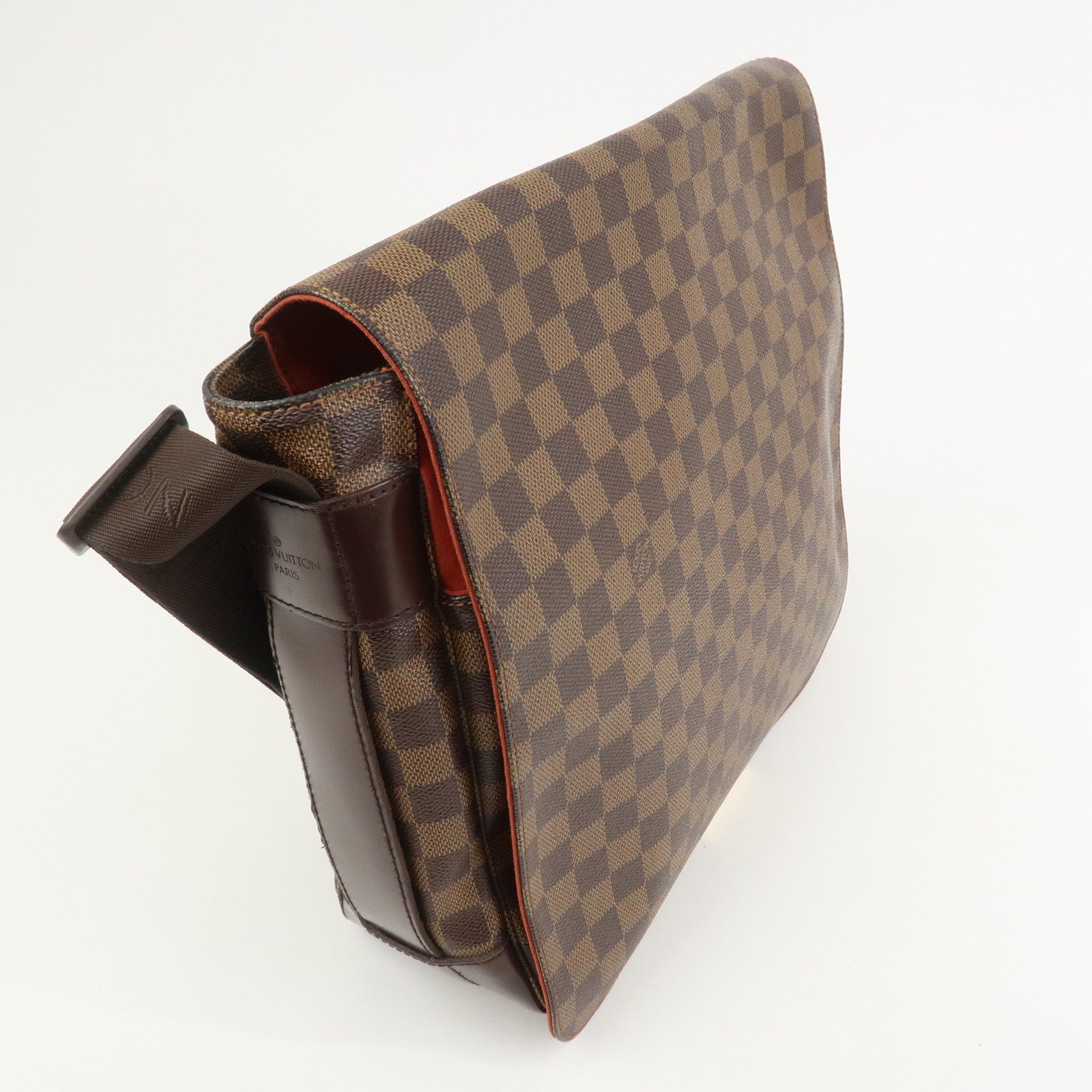 Louis Vuitton Damier Bastille Canvas Shoulder Bag Brown N45258