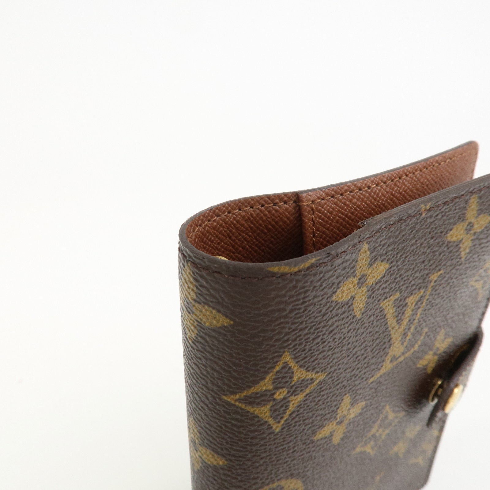 Louis Vuitton Monogram Agenda PM Planner Cover Brown R20005