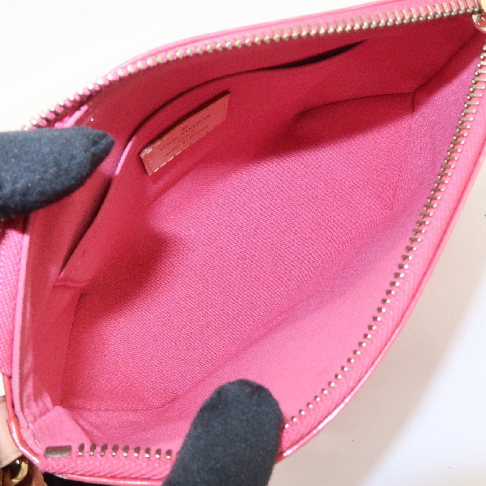 Louis Vuitton Monogram Vernis Minna Street Hand Bag M9146F Used