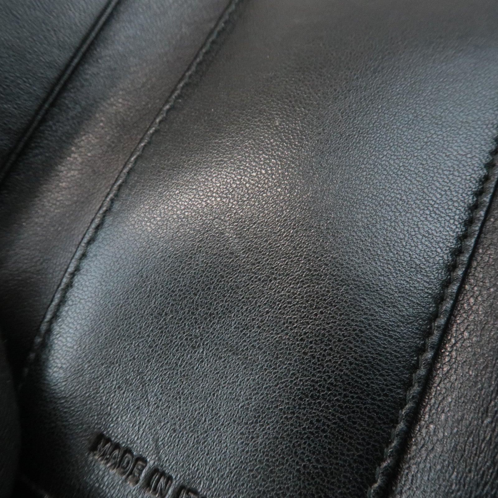 PRADA Triangle Logo Nylon 6 Key Case Key Holder Black M26X Used