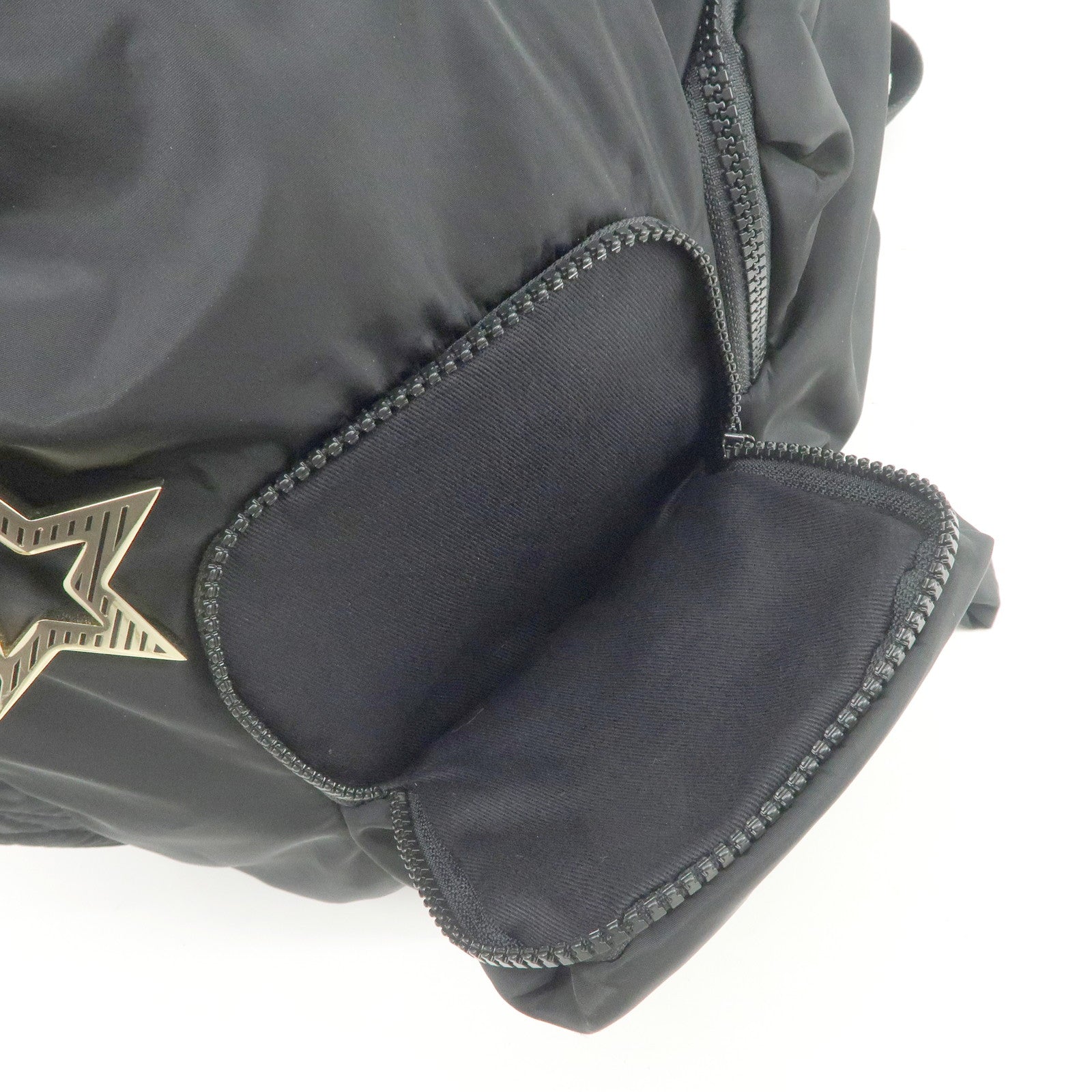 Chloe See by Chloe Nylon Backpack Rucksuck Black