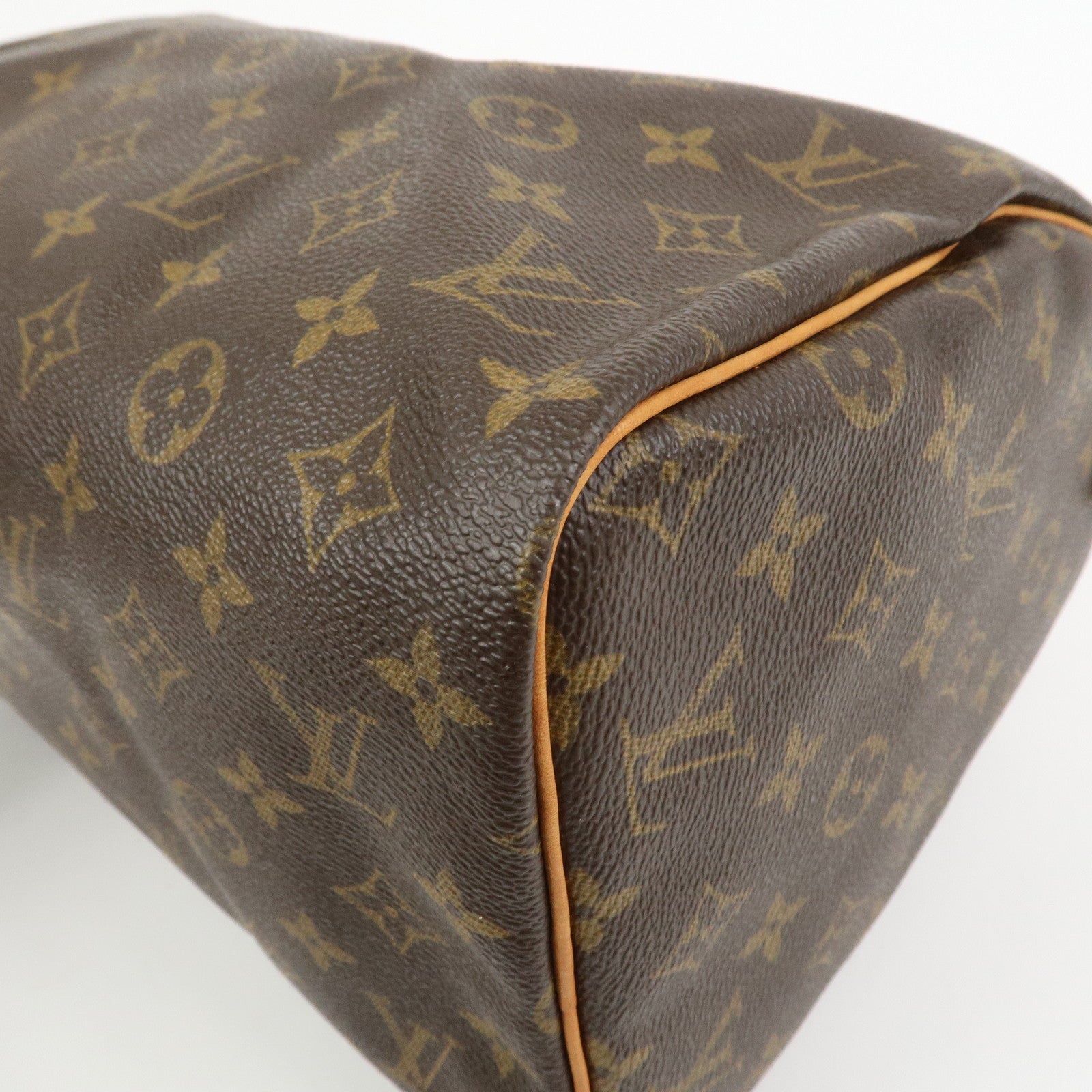 Louis Vuitton Monogram Speedy 30 Boston Bag Hand Bag Brown M41526