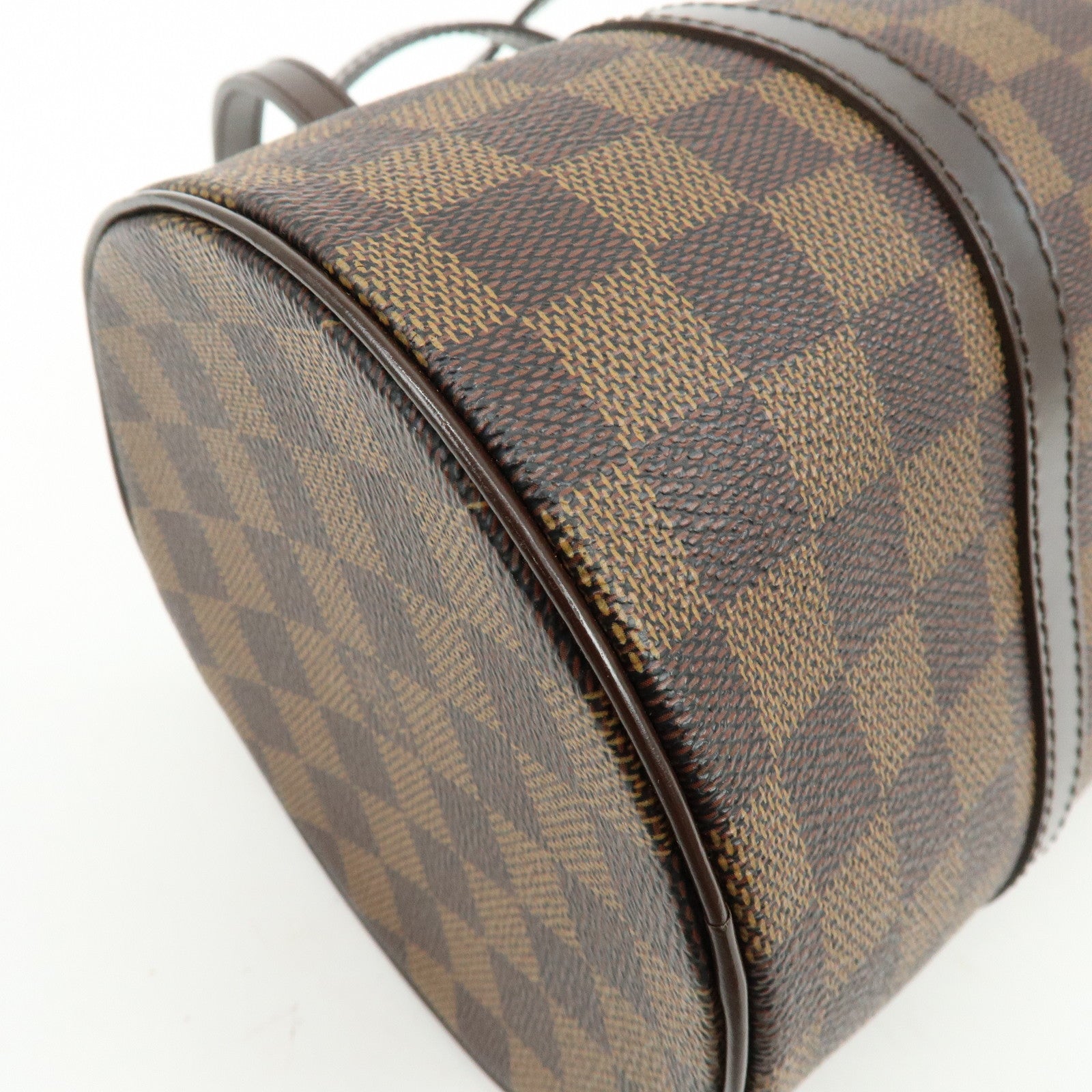 Louis Vuitton Damier Ebene Papillon 30 Hand Bag Brown N51303