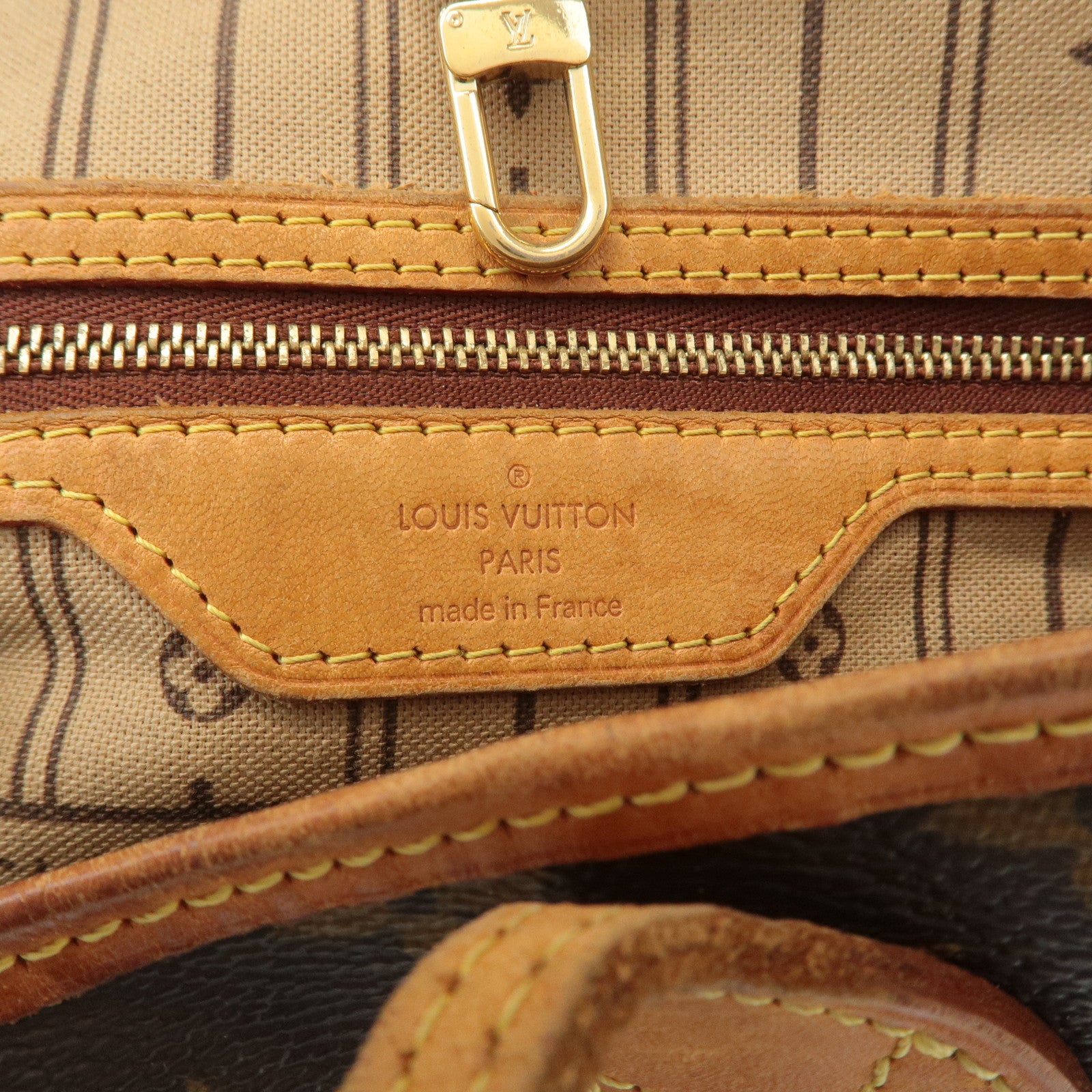 Louis Vuitton Monogram Neverfull PM Tote Bag Hand Bag M40155