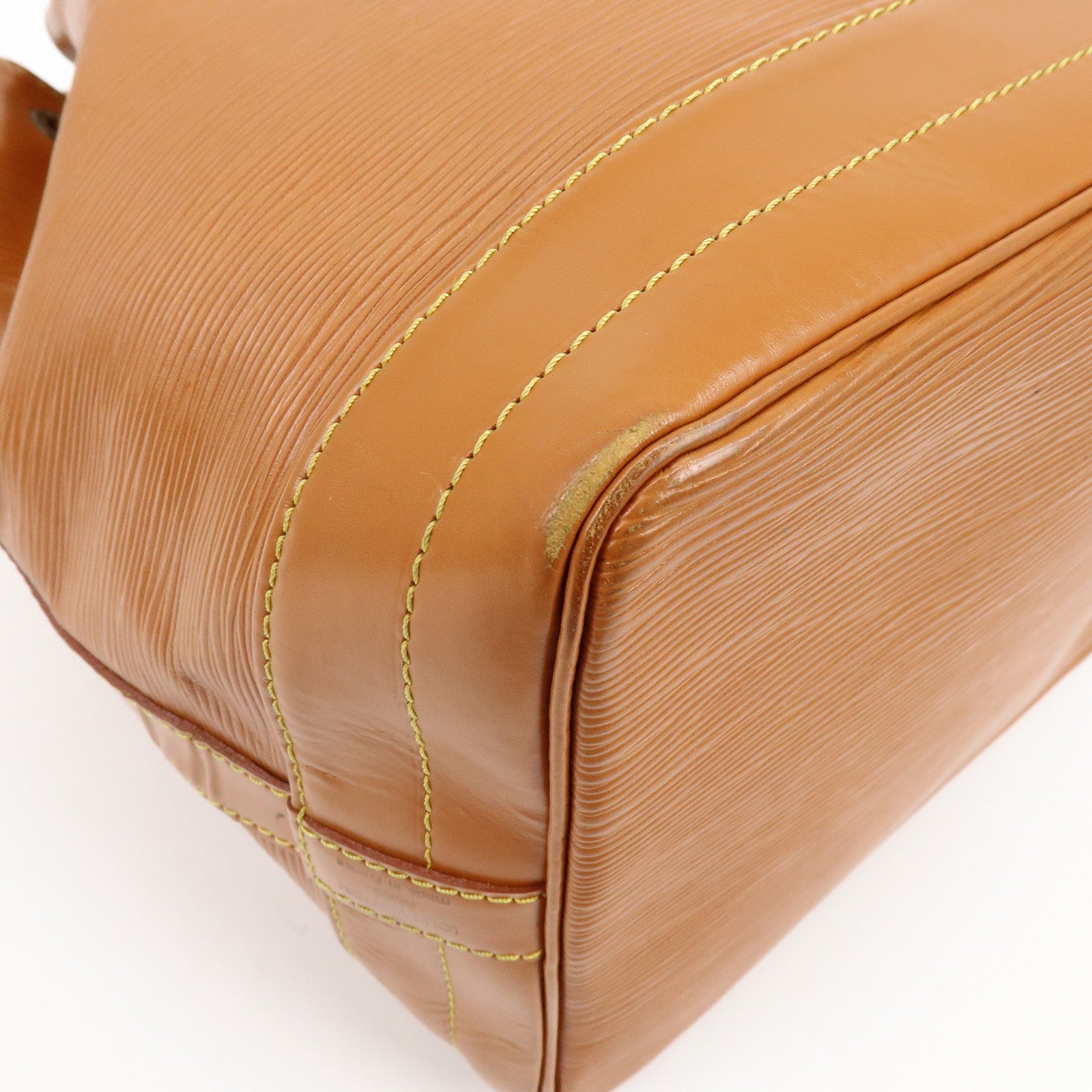 Louis Vuitton Epi Leather Noe Shoulder Bag Zipang Gold M44008