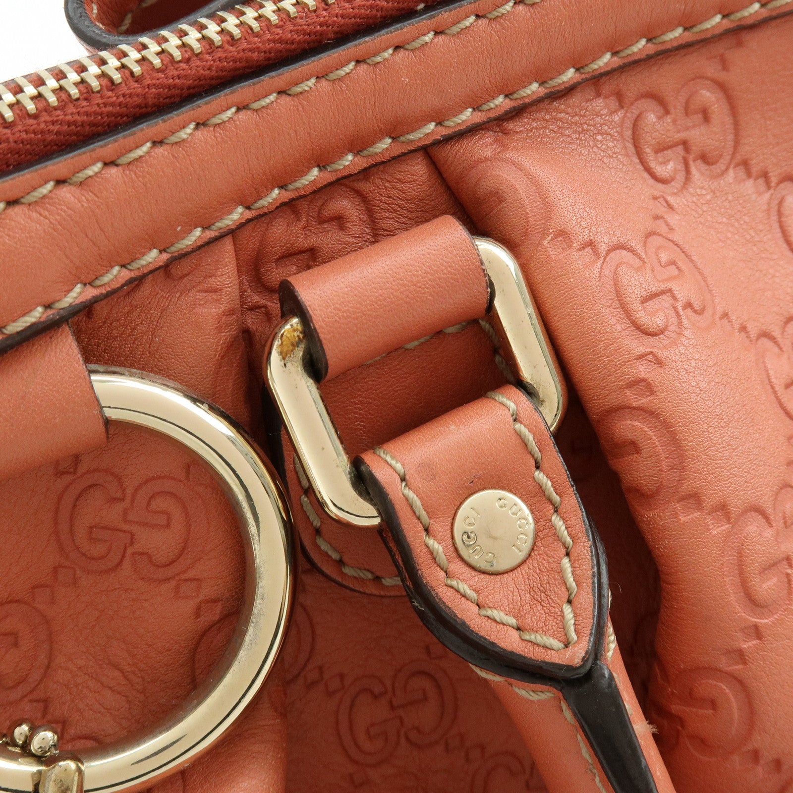GUCCI Interlocking G Guccissima Leather 2Way Shoulder Bag 247902