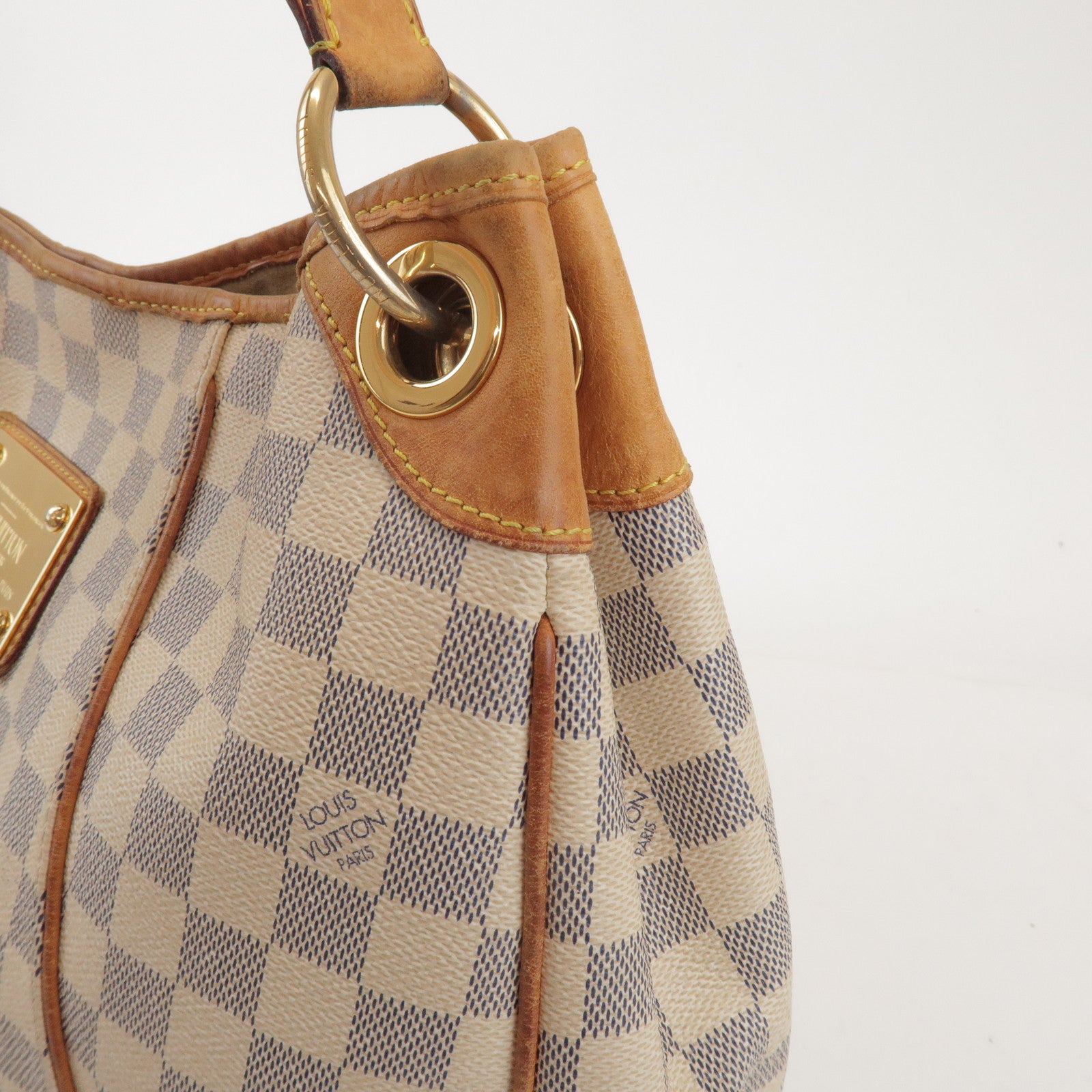 Louis Vuitton Damier Azur Canvas Galliera PM Shoulder Bag N55215
