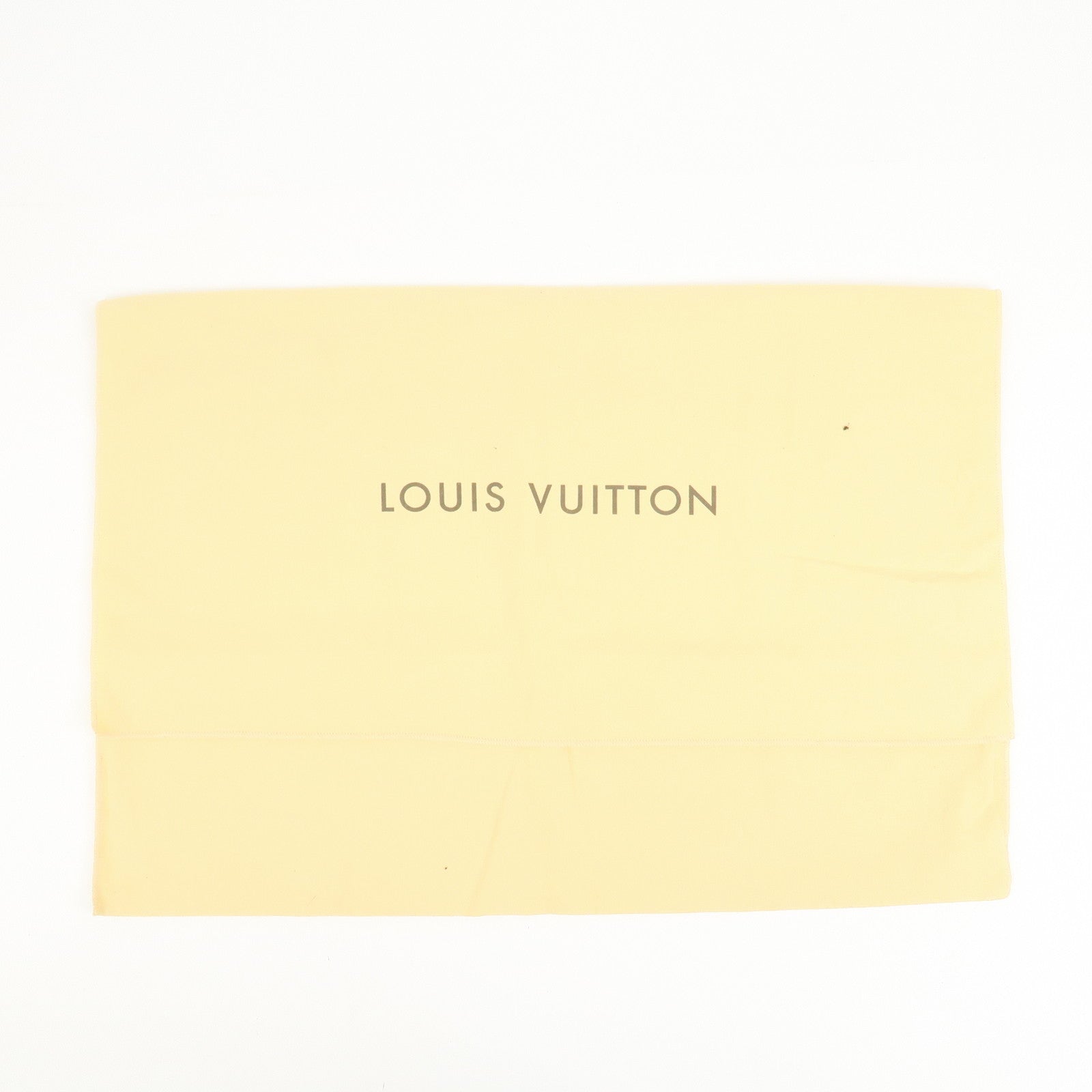 Louis Vuitton Set Of 10 Dust Bag Storage Bag Flap Style Beige