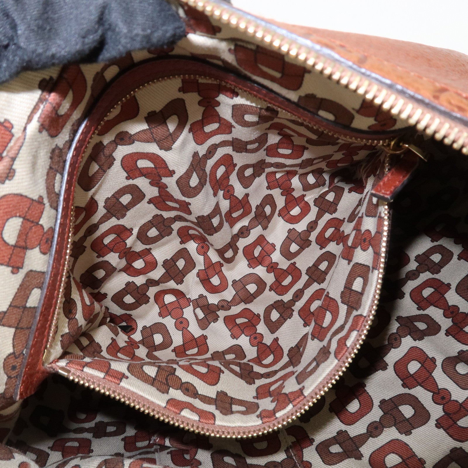 GUCCI Guccissima Leather Shoulder Bag Hand Bag Brown 181515