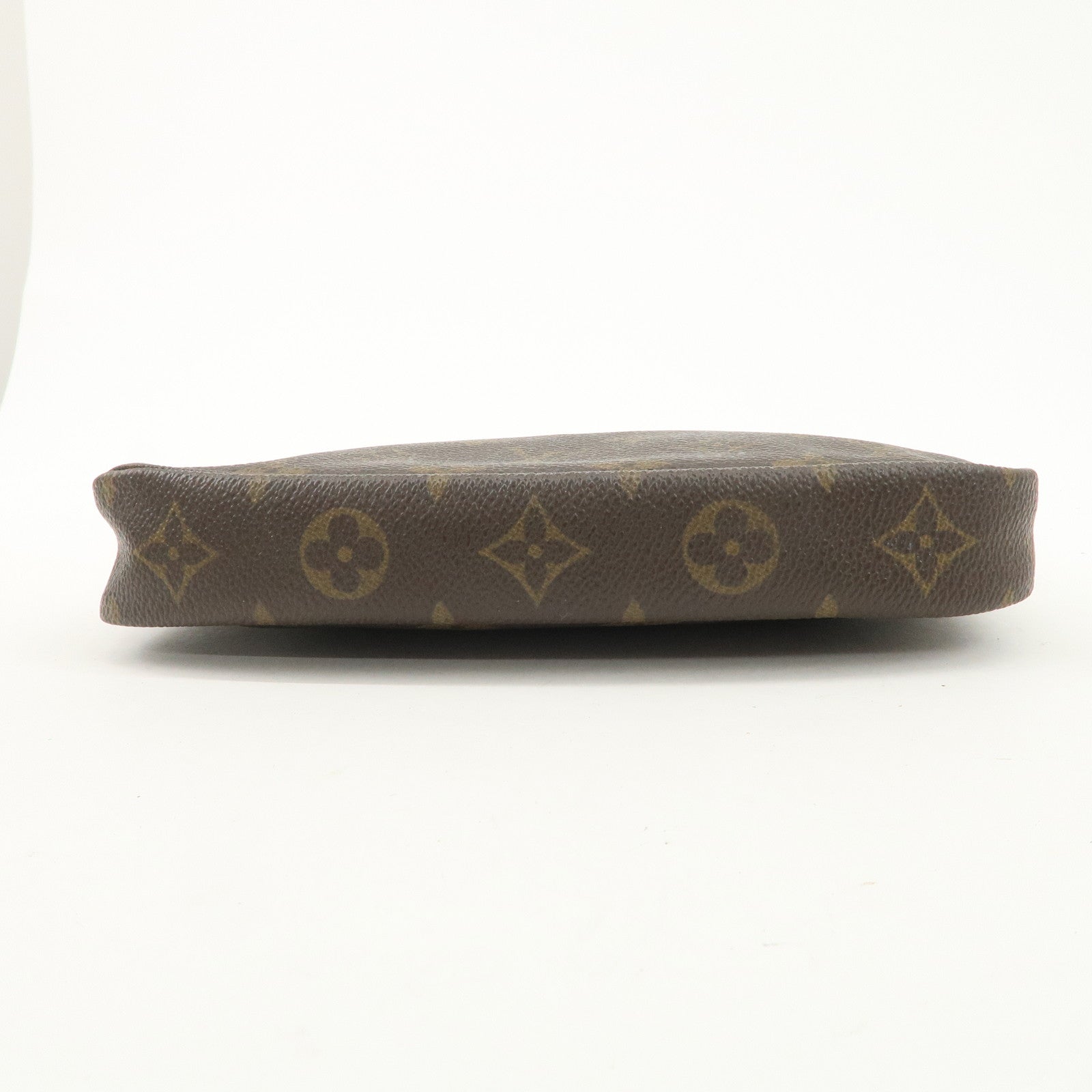 Louis Vuitton Monogram Pochette Accessoires Hand Bag Brown M51980 Used