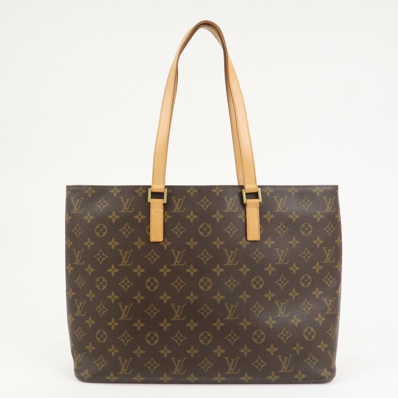Louis Vuitton Monogram Luco Tote Bag Shoulder Bag Brown M51155