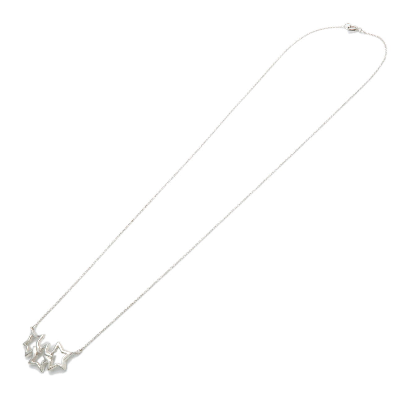 Tiffany & Co Triple Star Necklace SV925 Silver