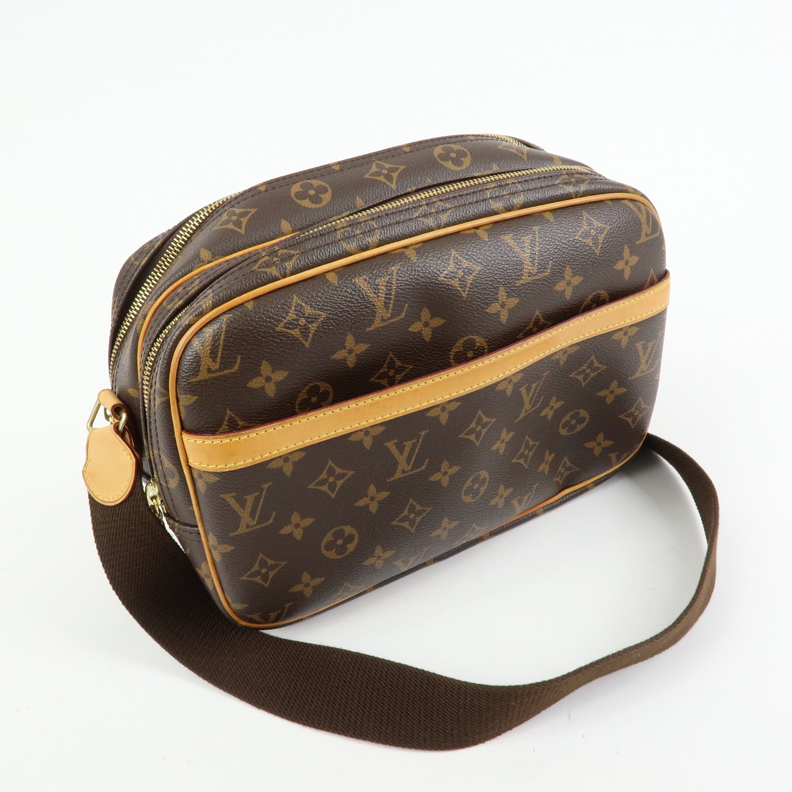Louis Vuitton Monogram Reporter PM Shoulder Crossbody Bag M45254