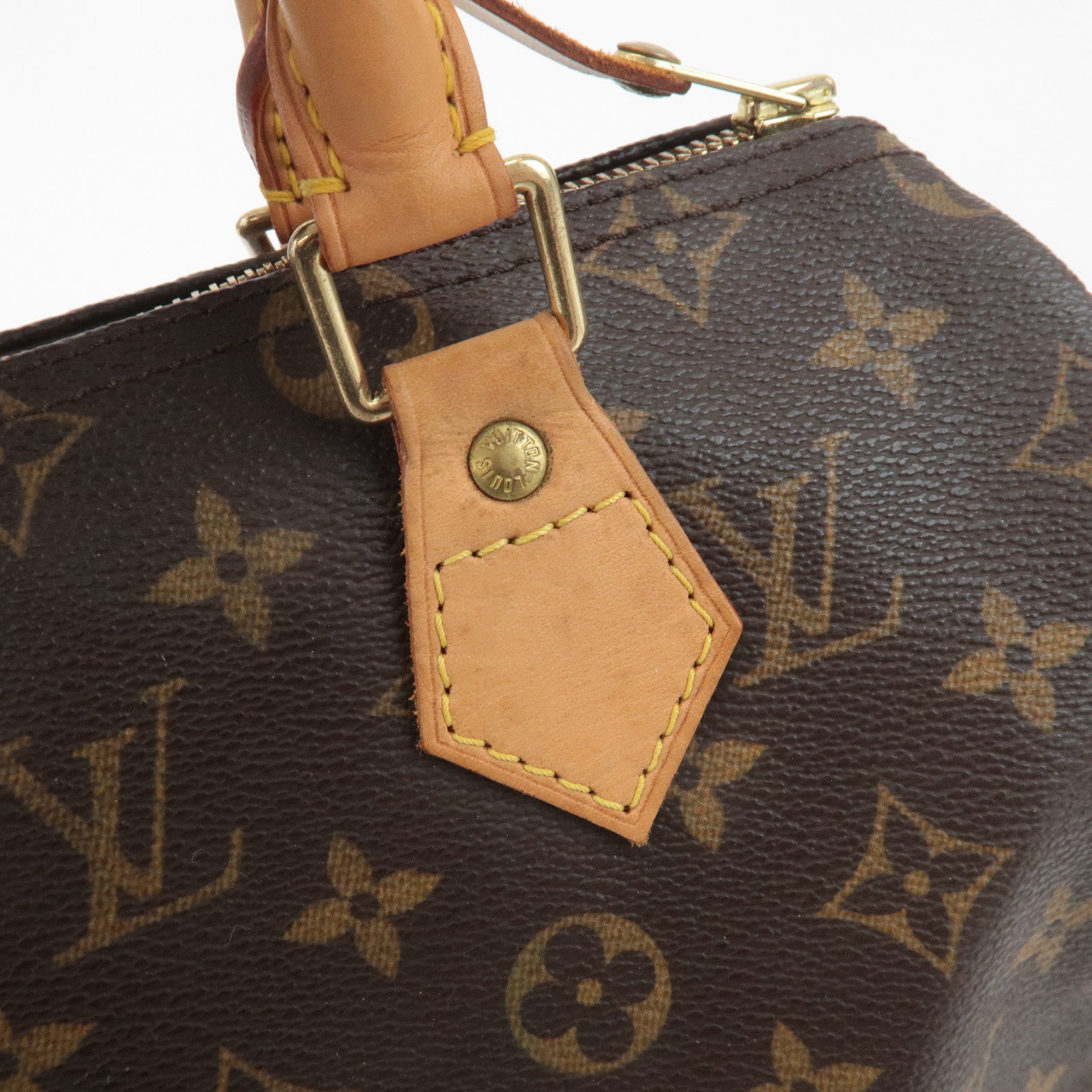 Louis Vuitton Monogram Speedy 25 Hand Bag Boston Bag M41528