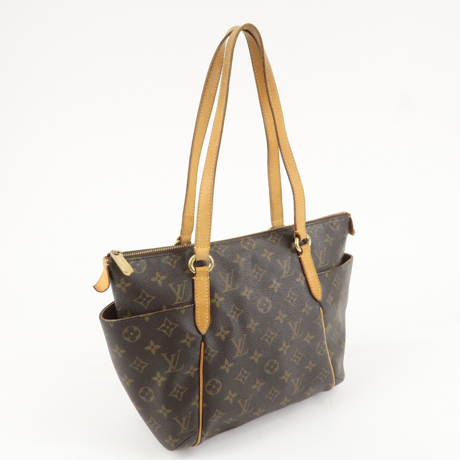 Louis Vuitton Monogram Totally PM Shoulder Bag Tote Bag Brown M56688 Used