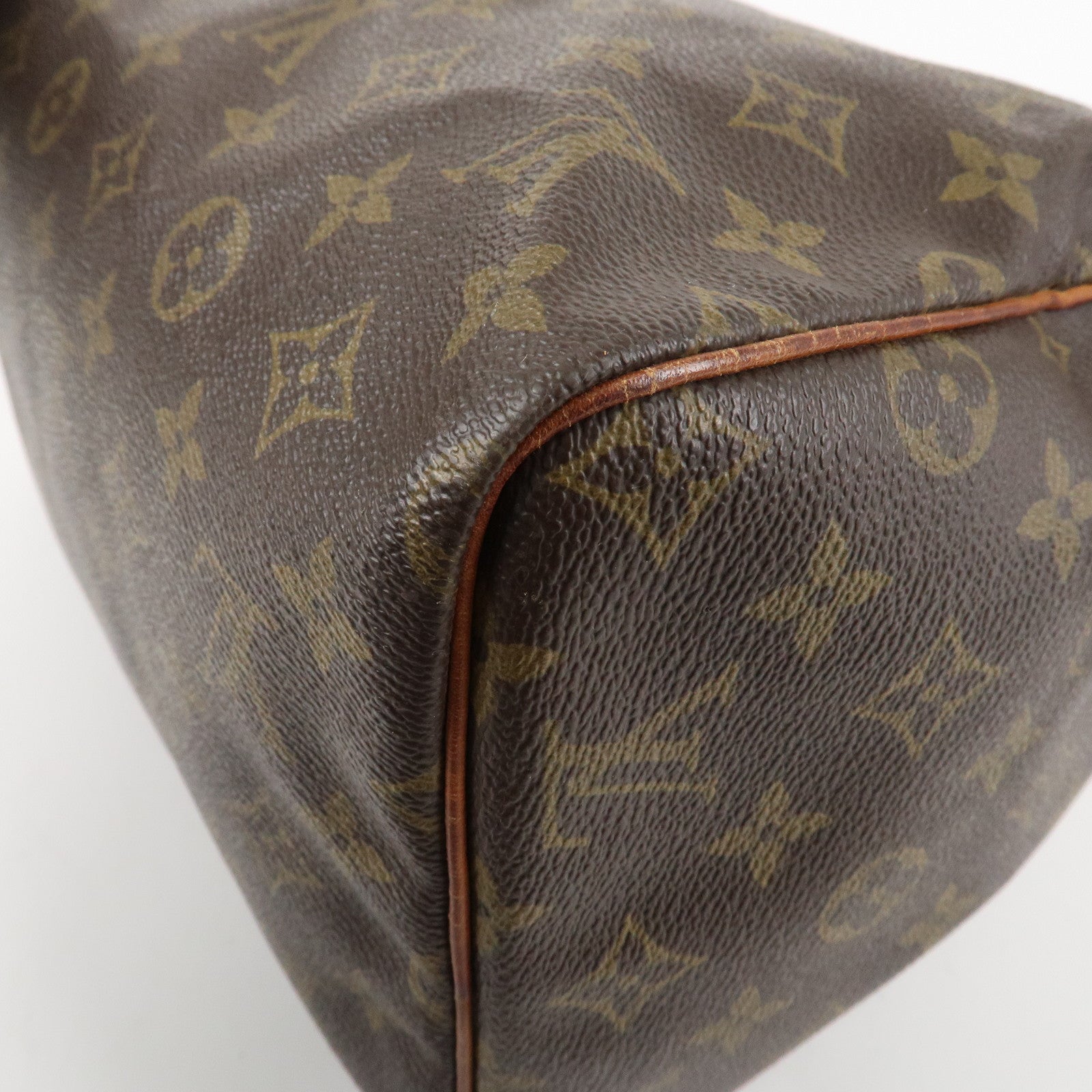 Louis Vuitton Monogram Speedy 30 Hand Bag Boston Bag M41526 Used