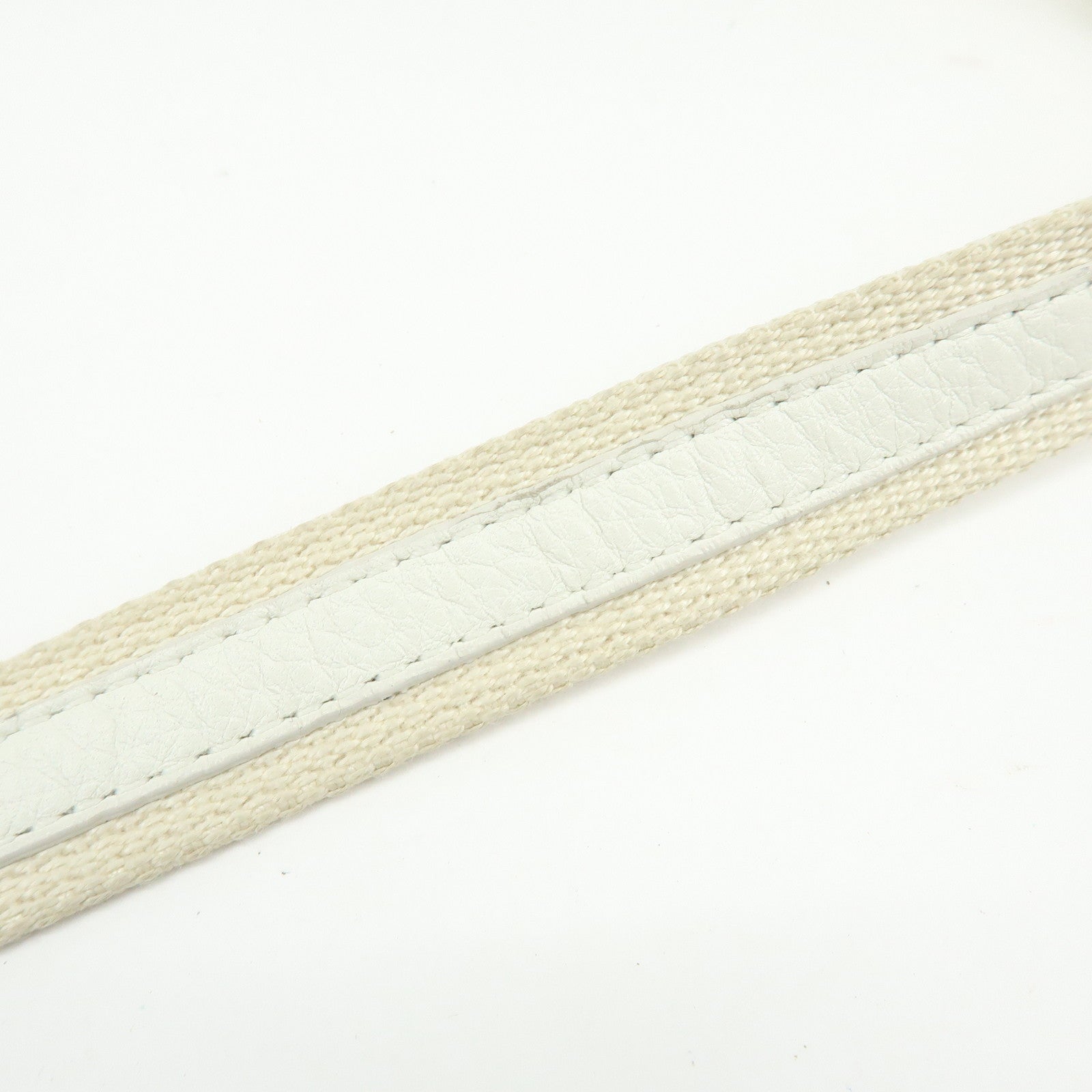 Christian Dior Trotter Jacguard Canvas Leather Shoulder Bag Brown