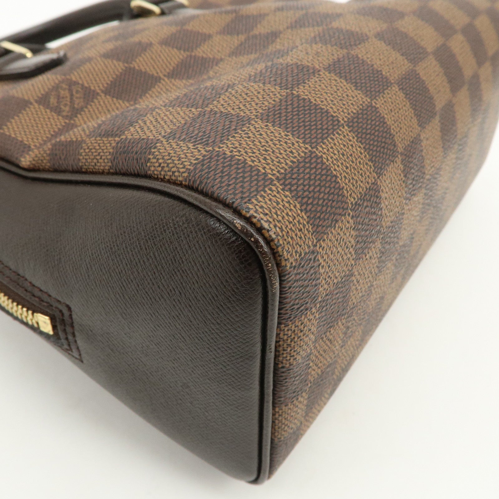 Louis Vuitton Damier Canvas Brera Hand Bag Ebene N51150