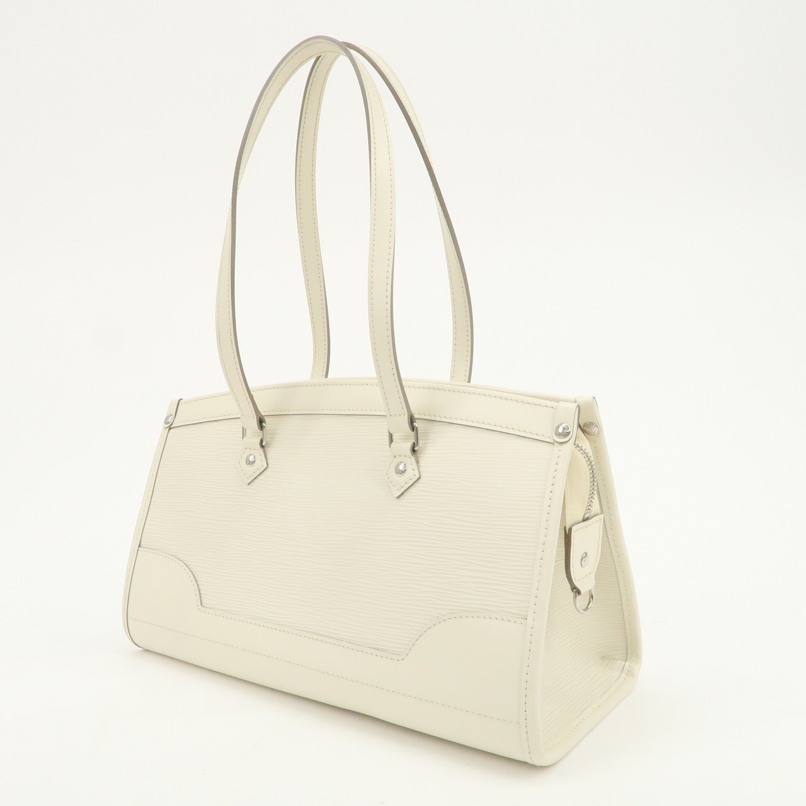 Louis Vuitton Epi Madeleine PM Hand Bag Ivoire White M5933J