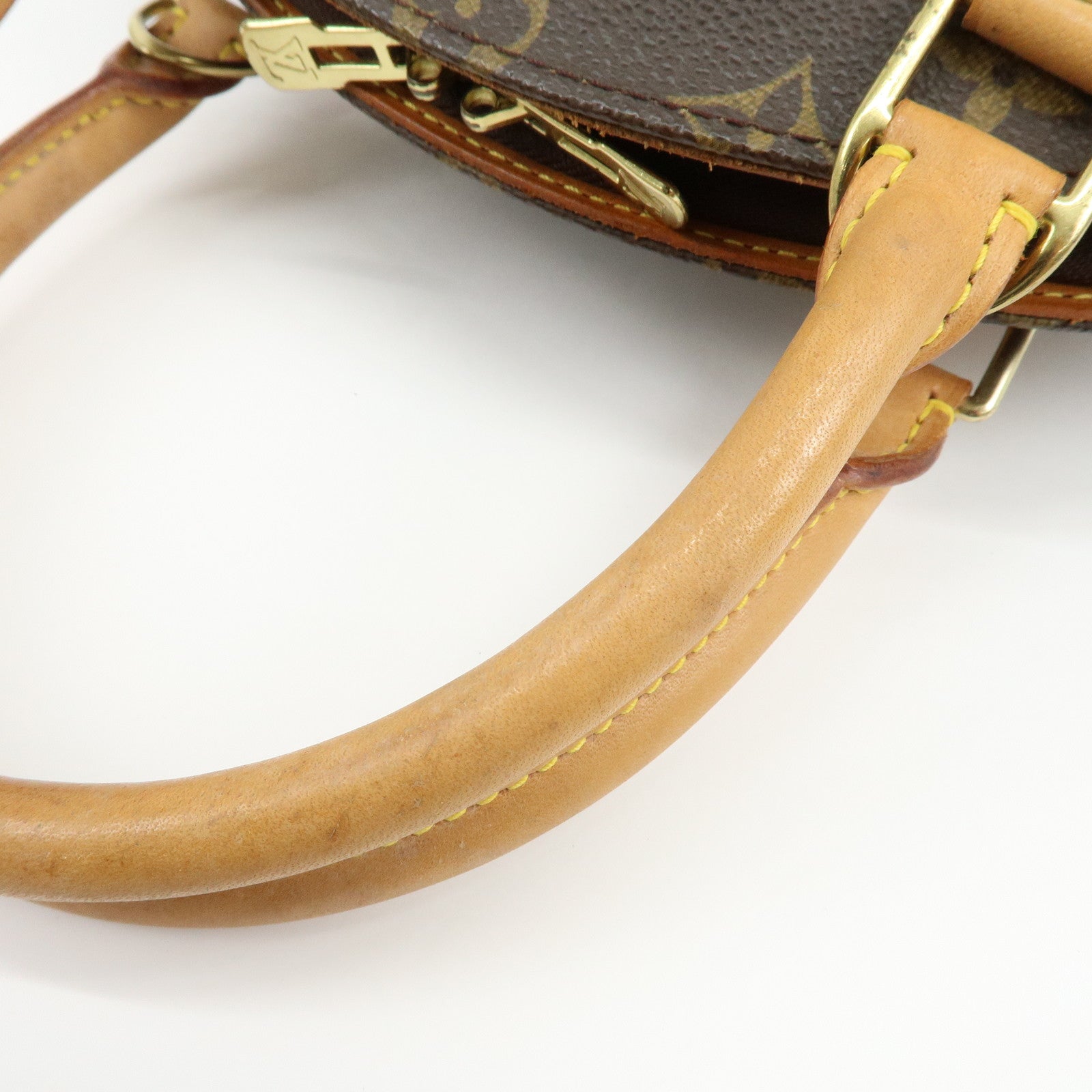 Louis Vuitton Monogram Ellipse PM Hand Bag Brown M51127