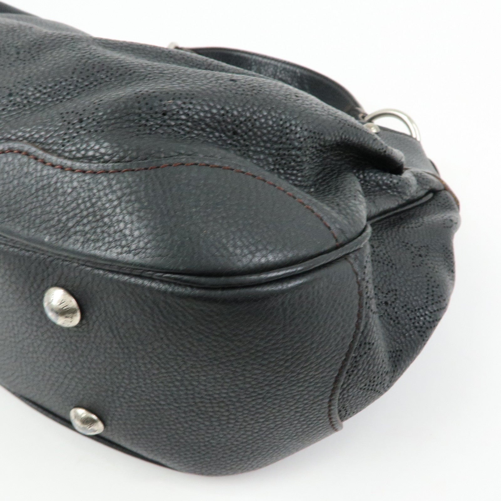 Louis Vuitton Monogram Mahina Solar PM Shoulder Bag Noir M93127