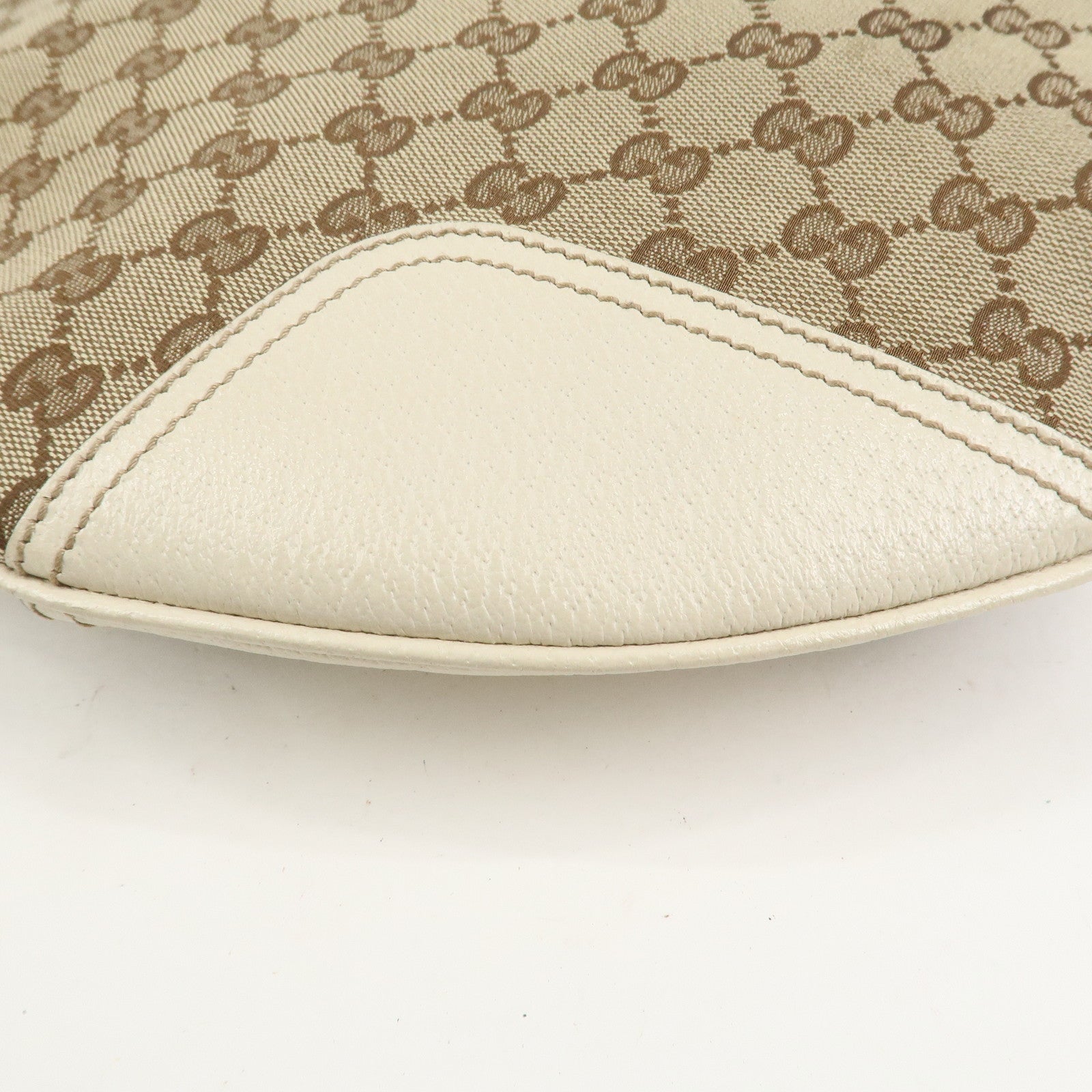 GUCCI Princy Sherry Leather Shoulder Bag Hand Bag Brown 162882