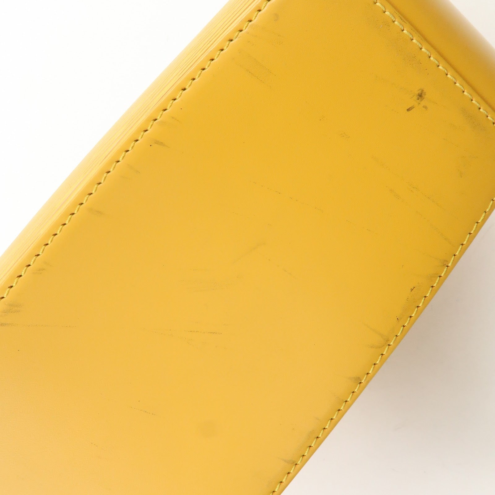 Louis Vuitton Epi Leather Jasmine Hand Bag Tassilli Yellow M52089