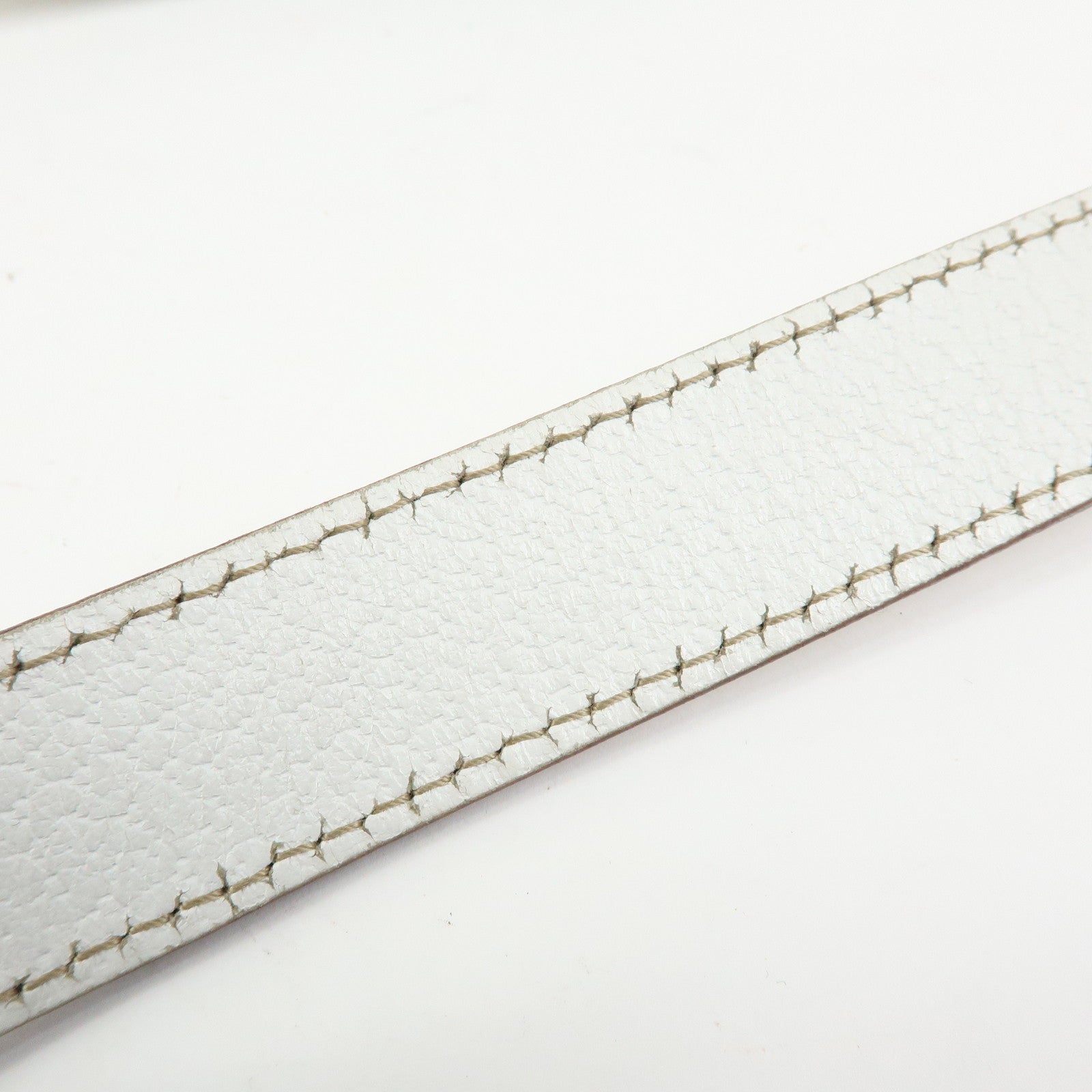 GUCCI Sherry GG Supreme PVC Leather Shoulder Bag Ivory 153244