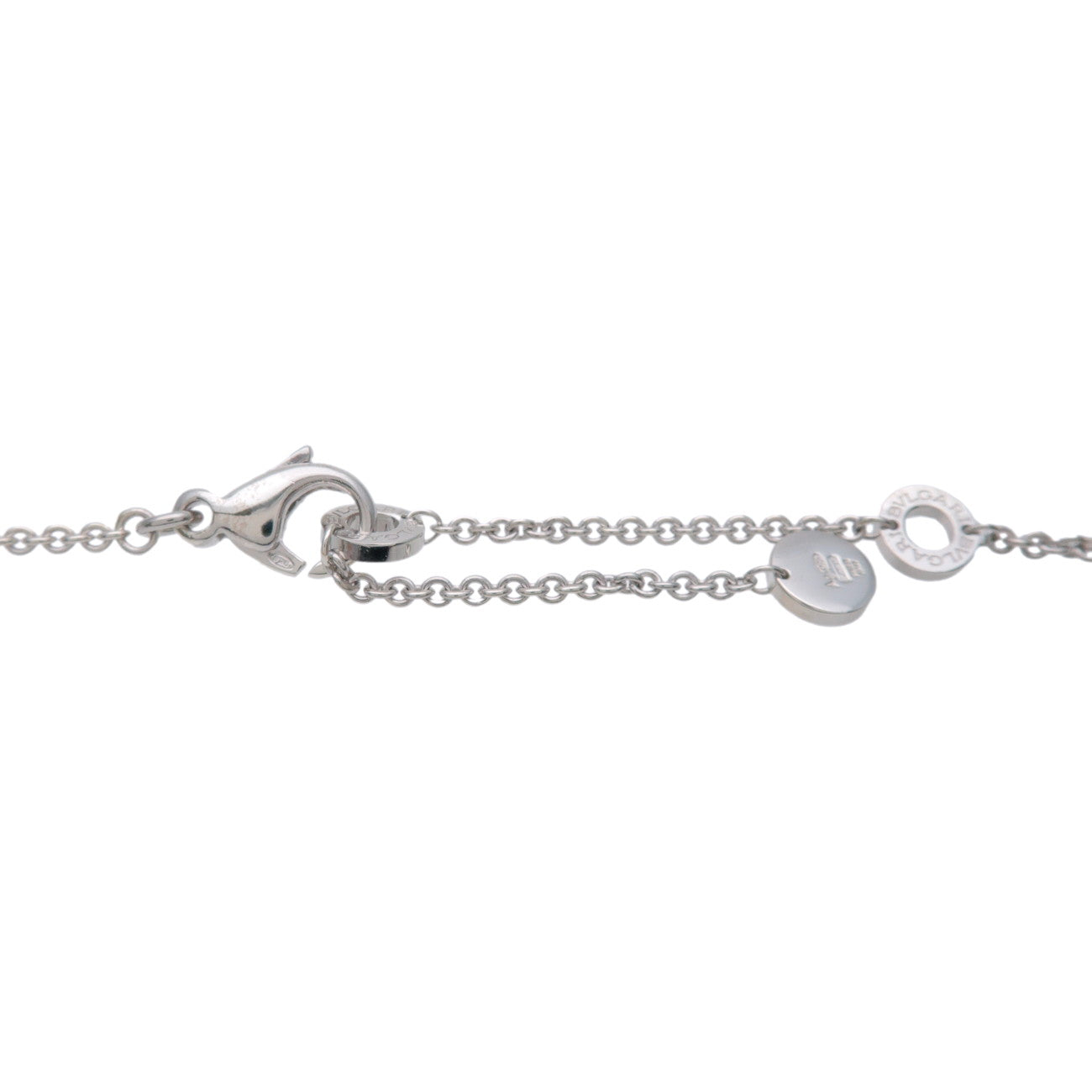 BVLGARI B-Zero1 Save the Children Necklace SV925 Black Ceramic