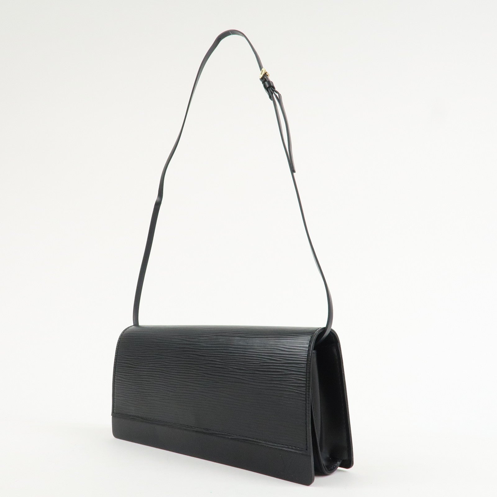 Louis Vuitton Epi Honfleur Shoulder Bag Hand Bag Noir M52732 Used