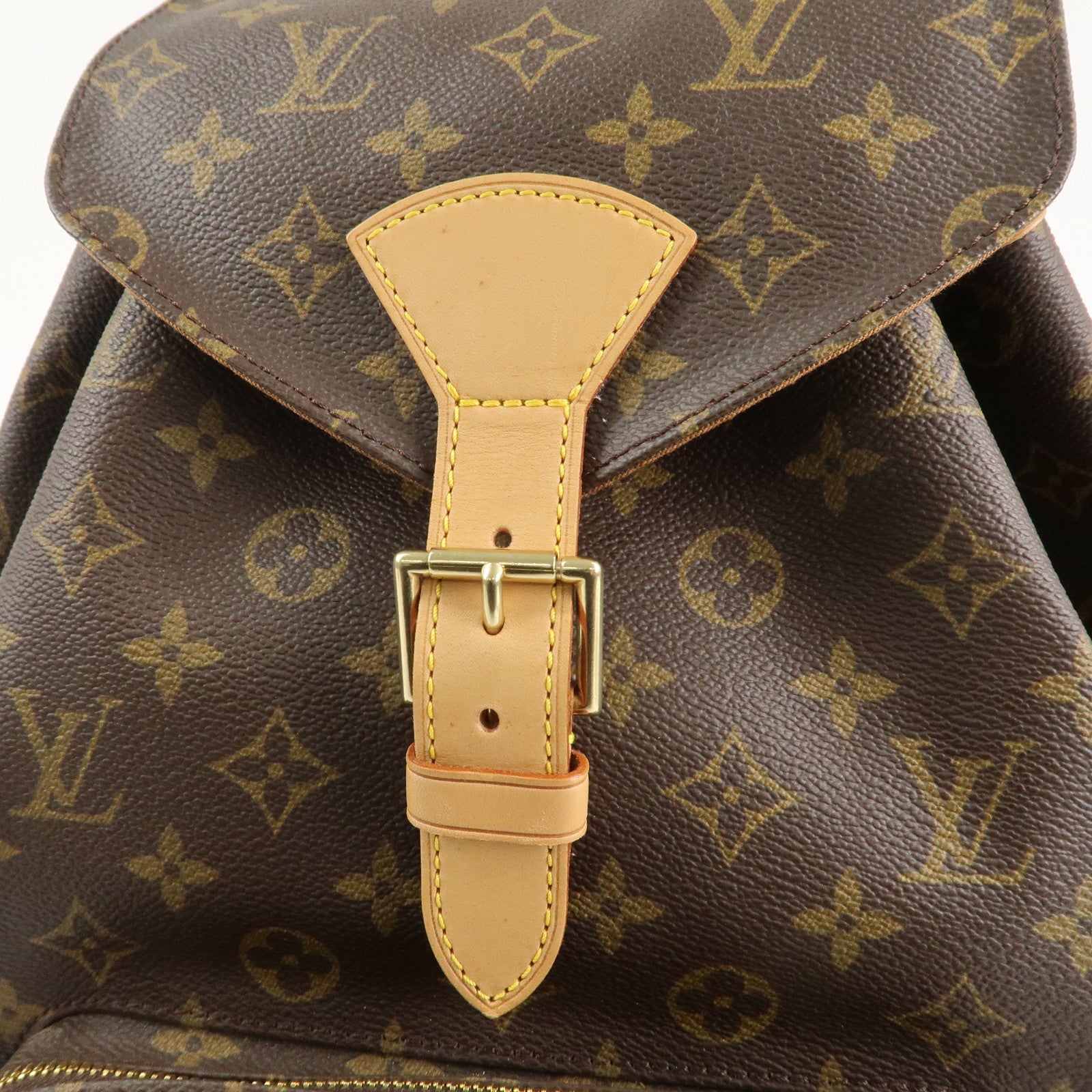 Louis Vuitton Monogram Montsouris GM Backpack Brown M51135 Used