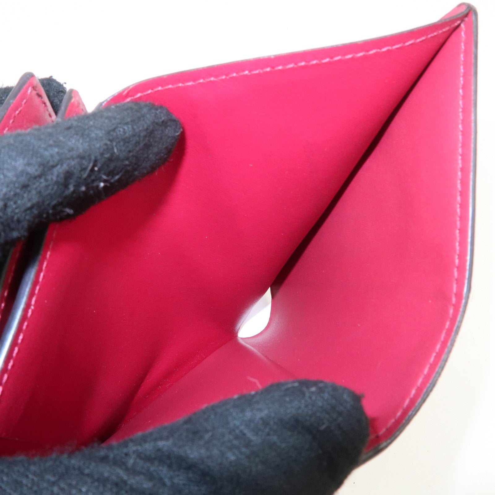 Louis Vuitton Set of 2 Monogram Tri-fold Wallet M64588 M64586 Used