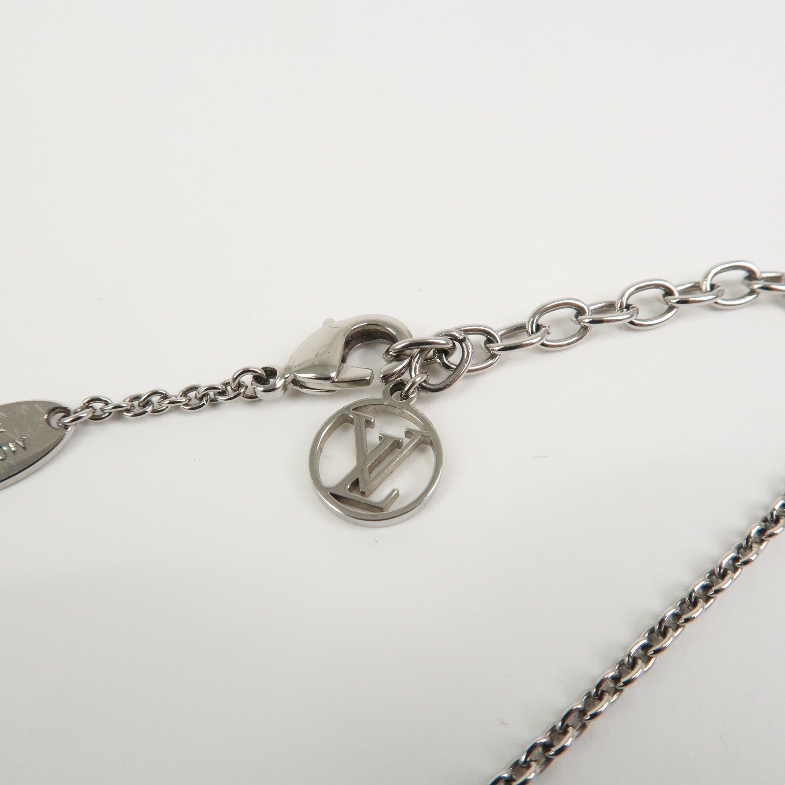 Louis Vuitton LV Iconic Strass Bracelet Metal Palladium M02752